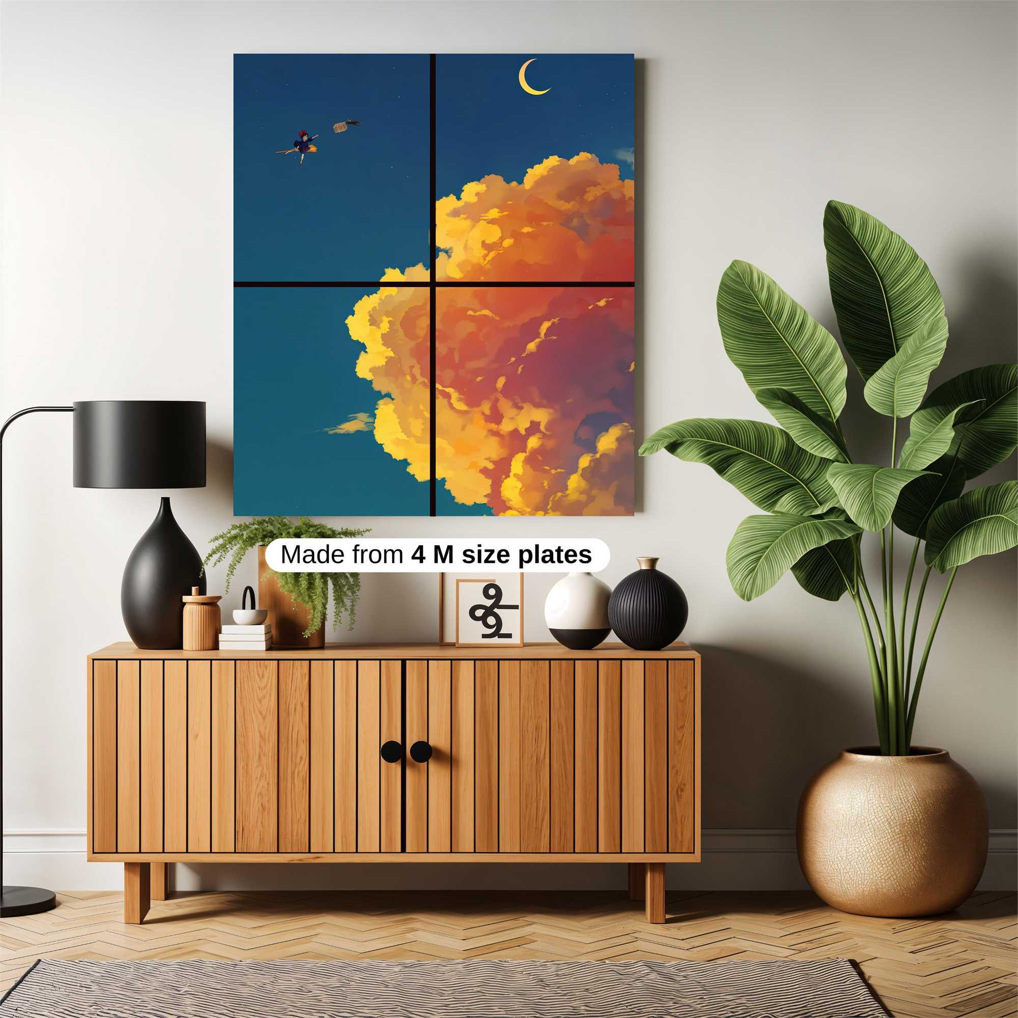 Kiki's Adventure Safe Wall Magnetic / M