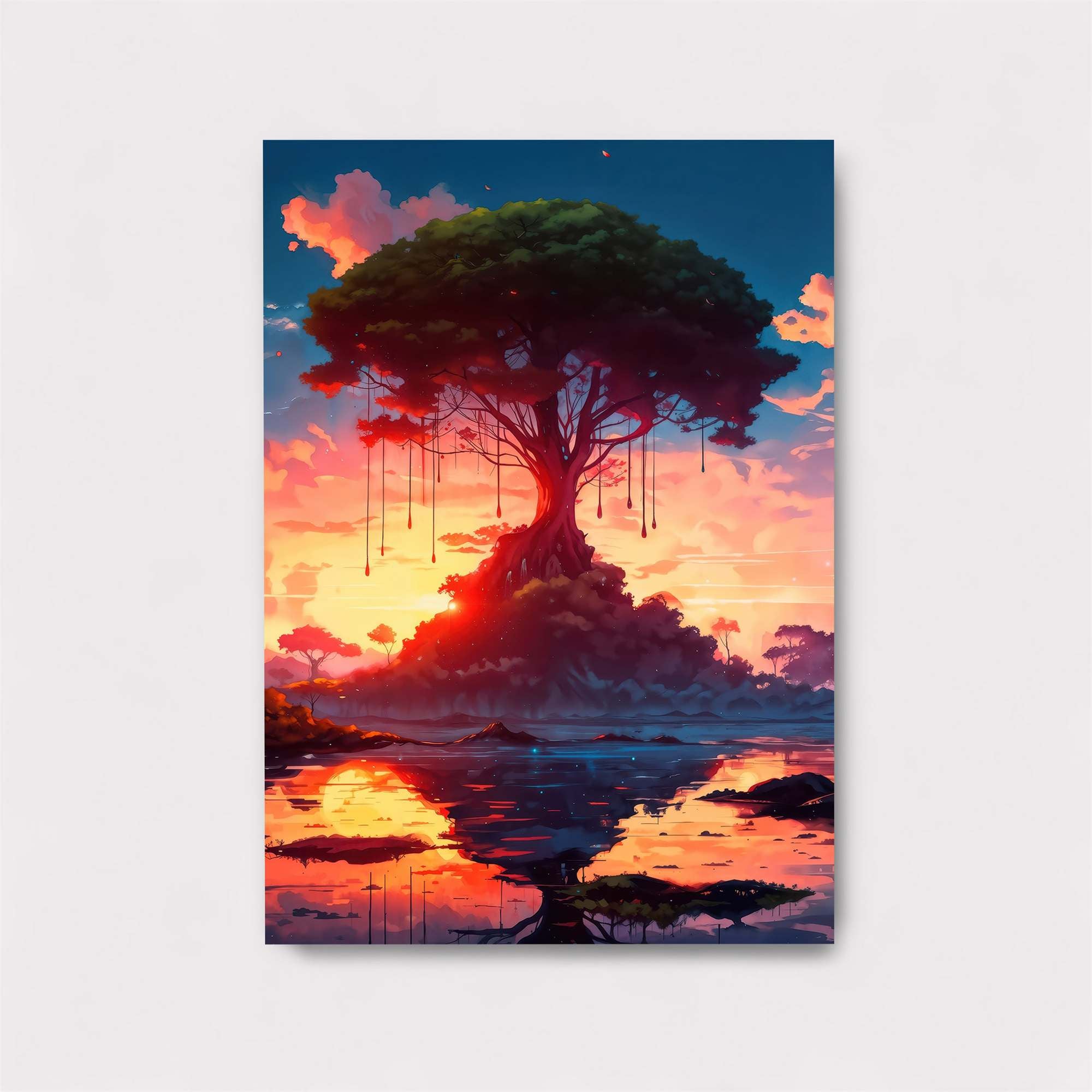 Sunset Serenity Safe Wall Magnetic / M