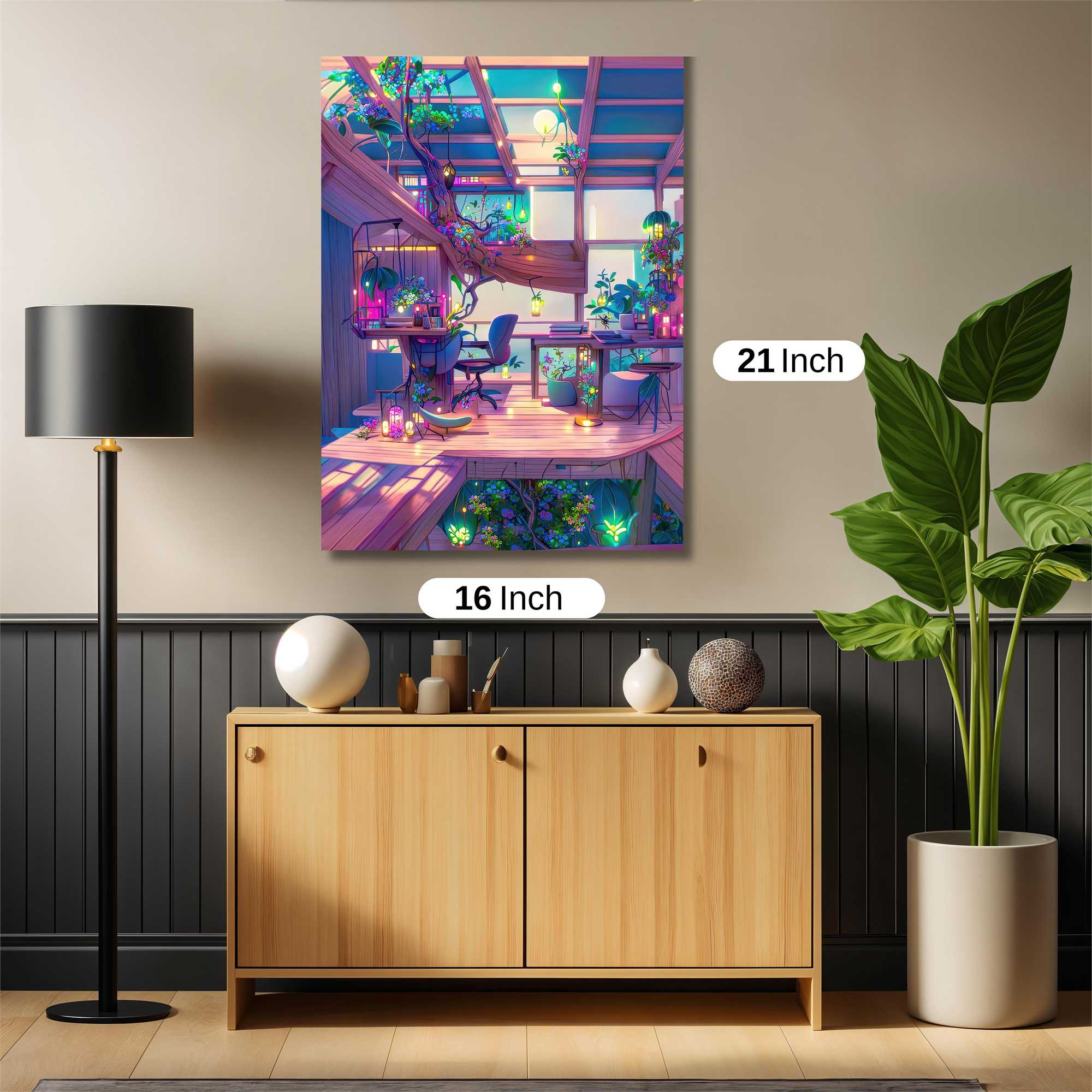 Dreamscape Serenity Safe Wall Magnetic / M