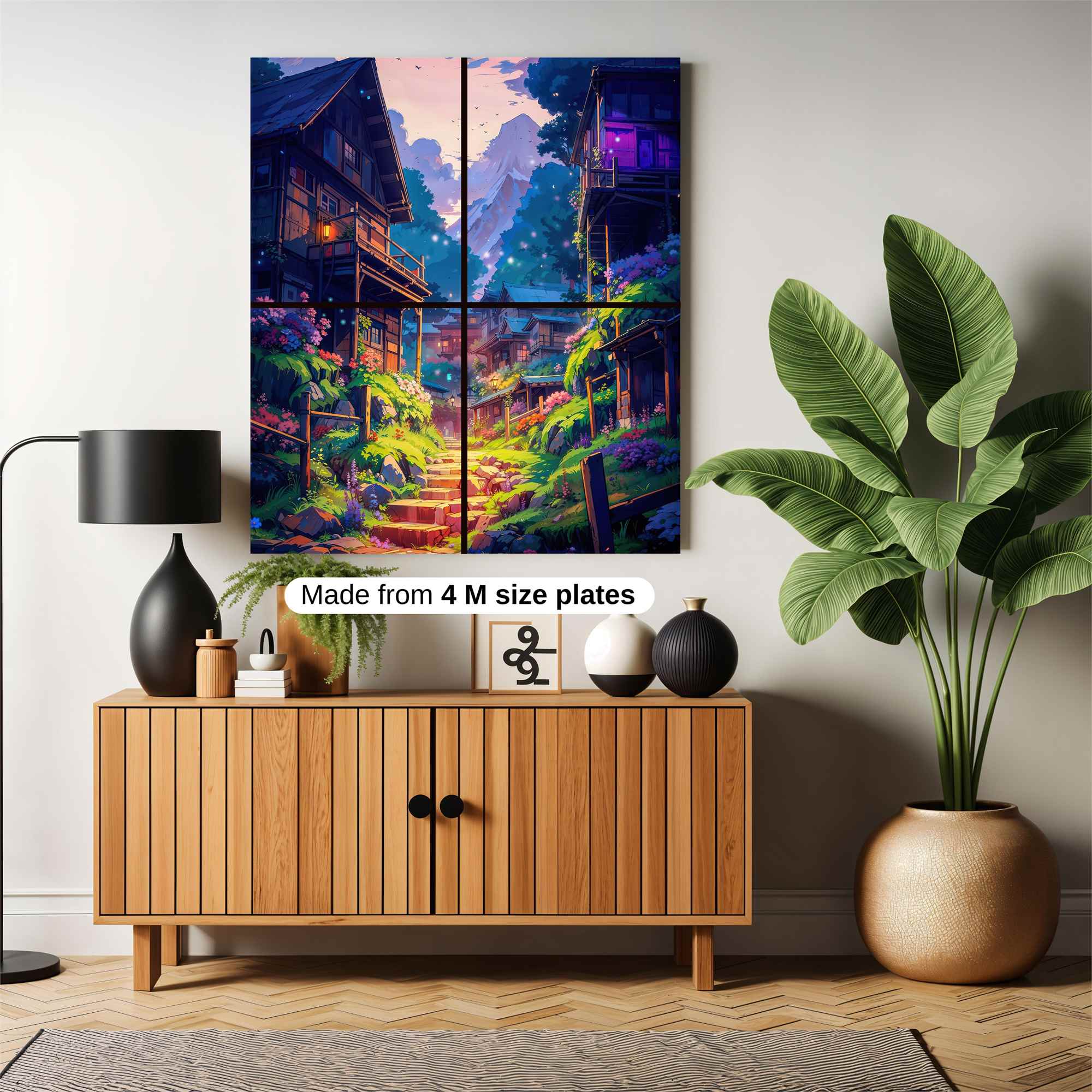 Mountain Serenity Safe Wall Magnetic / M