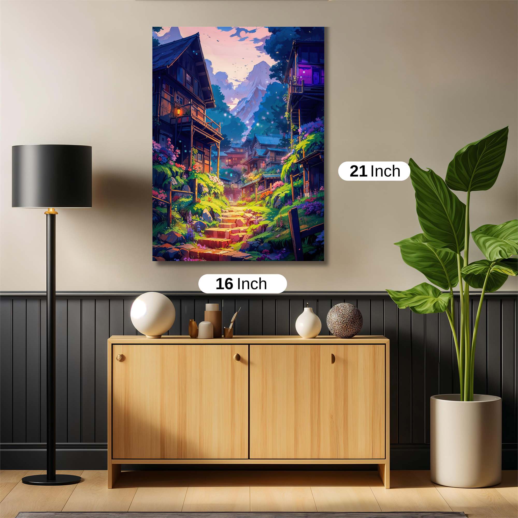 Mountain Serenity Safe Wall Magnetic / M