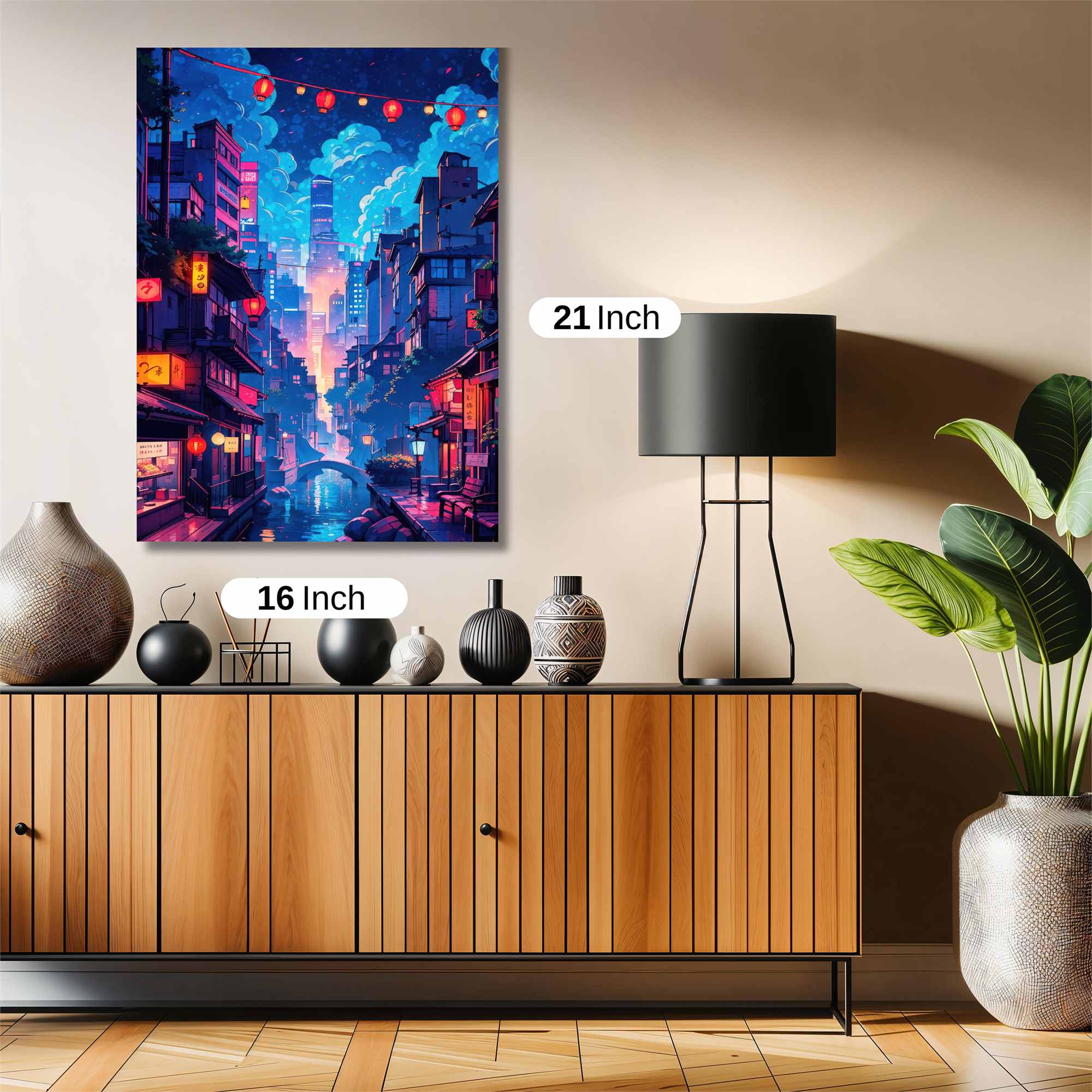 Neon Serenity Safe Wall Magnetic / M