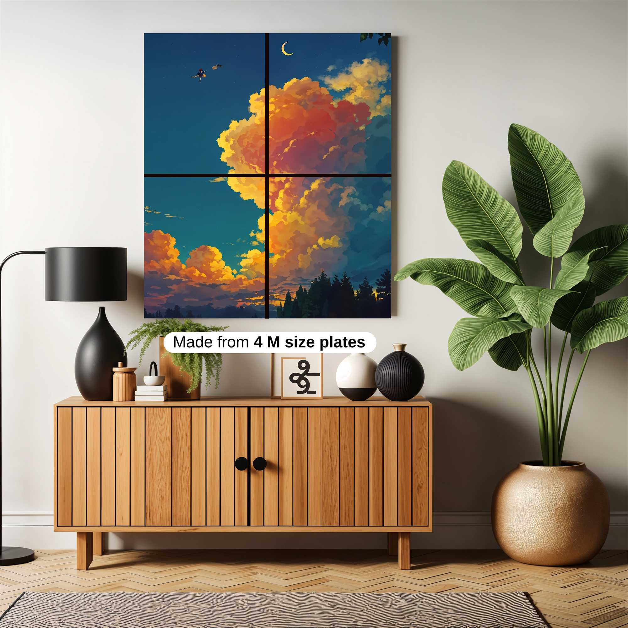 Sunset Serenity Safe Wall Magnetic / M