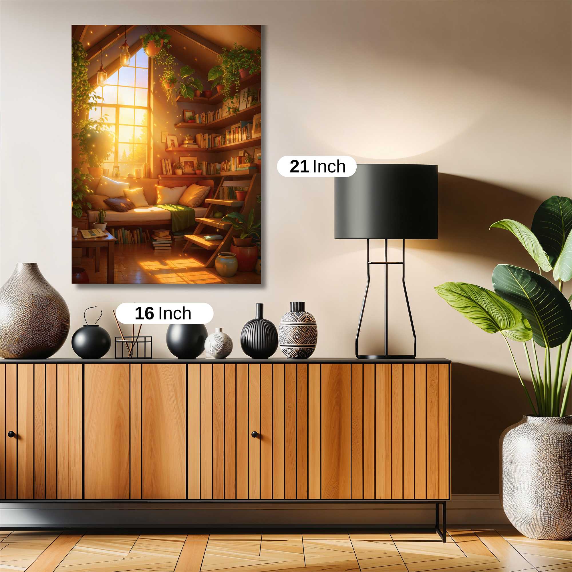 Sunlit Sanctuary Safe Wall Magnetic / M