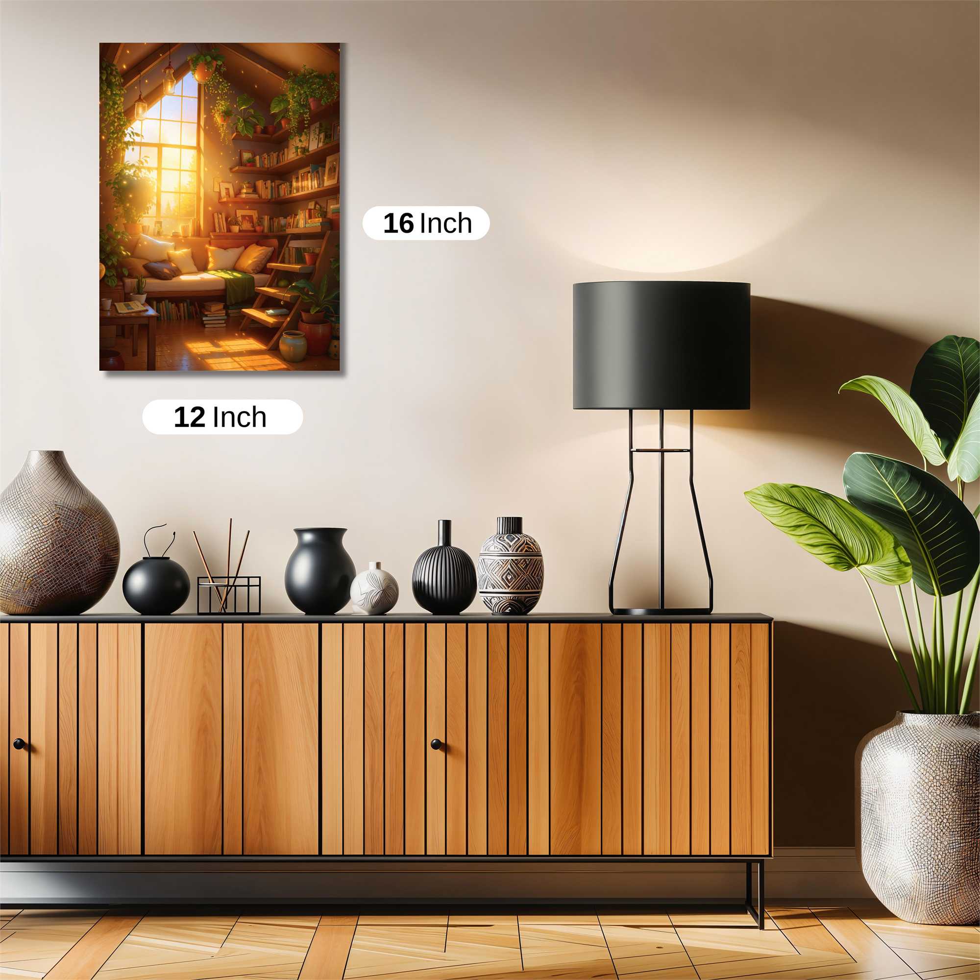 Sunlit Sanctuary Safe Wall Magnetic / M