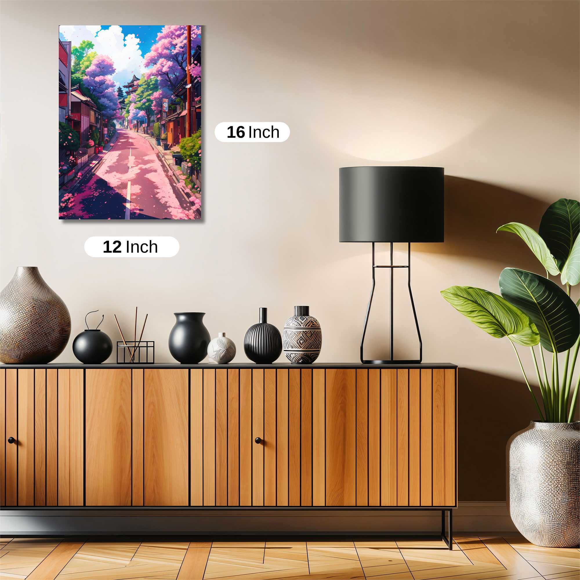 Sakura Serenity Safe Wall Magnetic / M