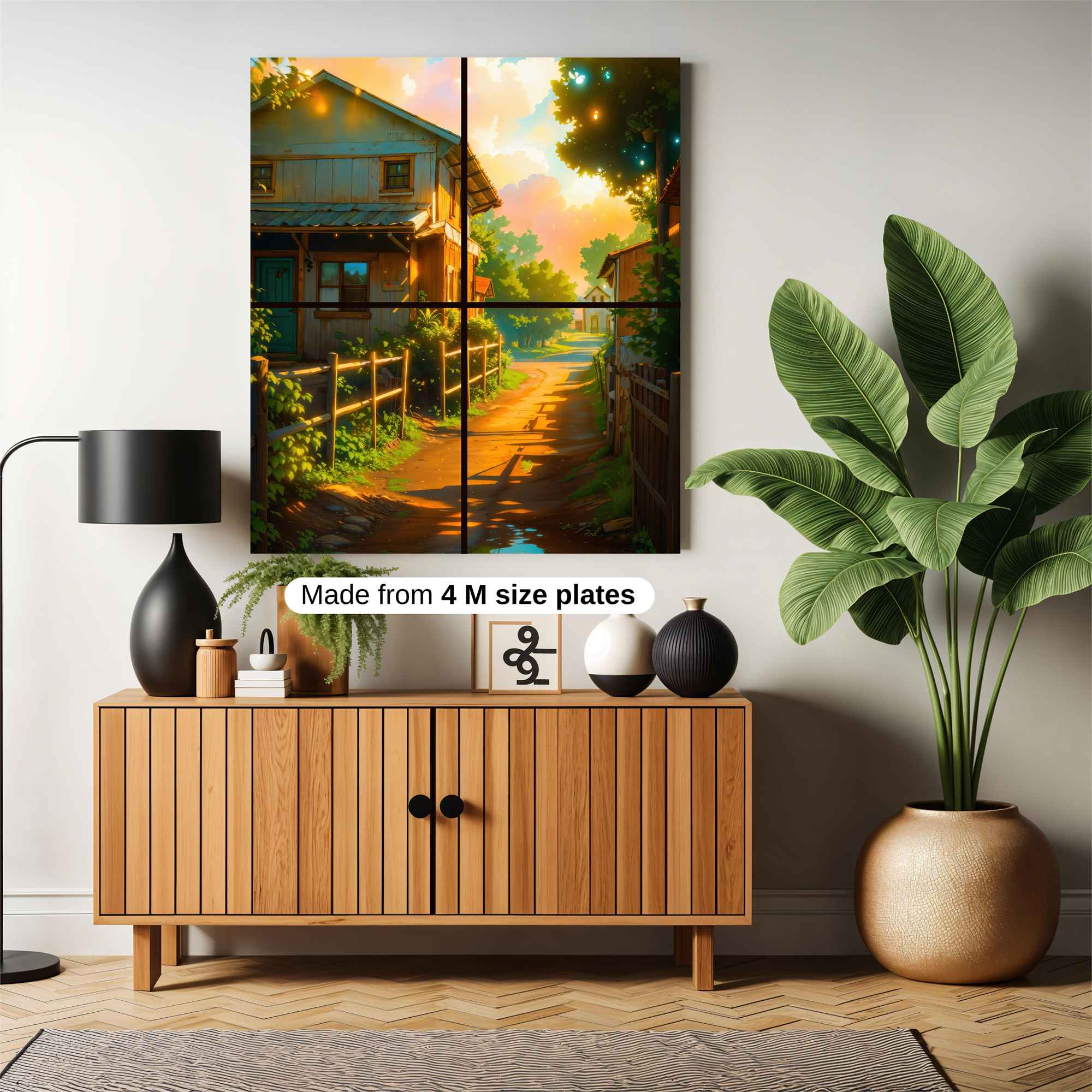 Cottage Serenity Safe Wall Magnetic / M