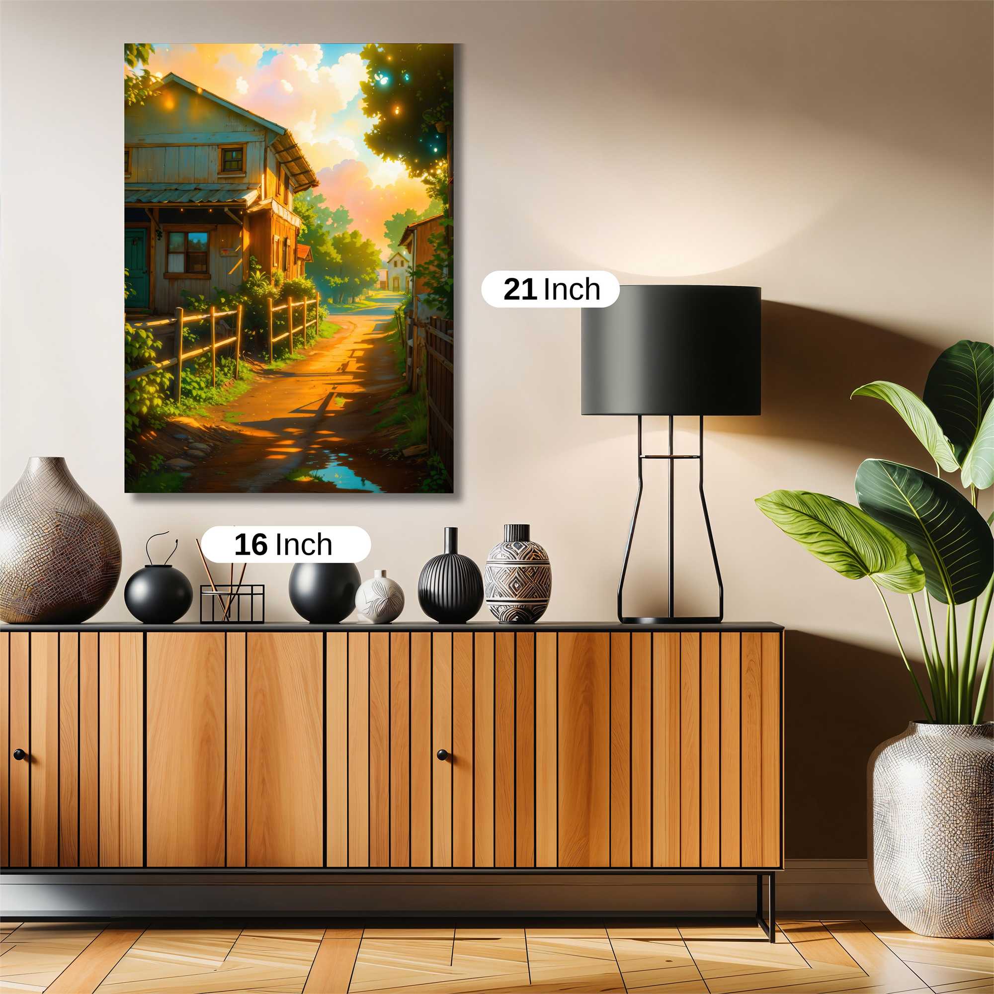 Cottage Serenity Safe Wall Magnetic / M