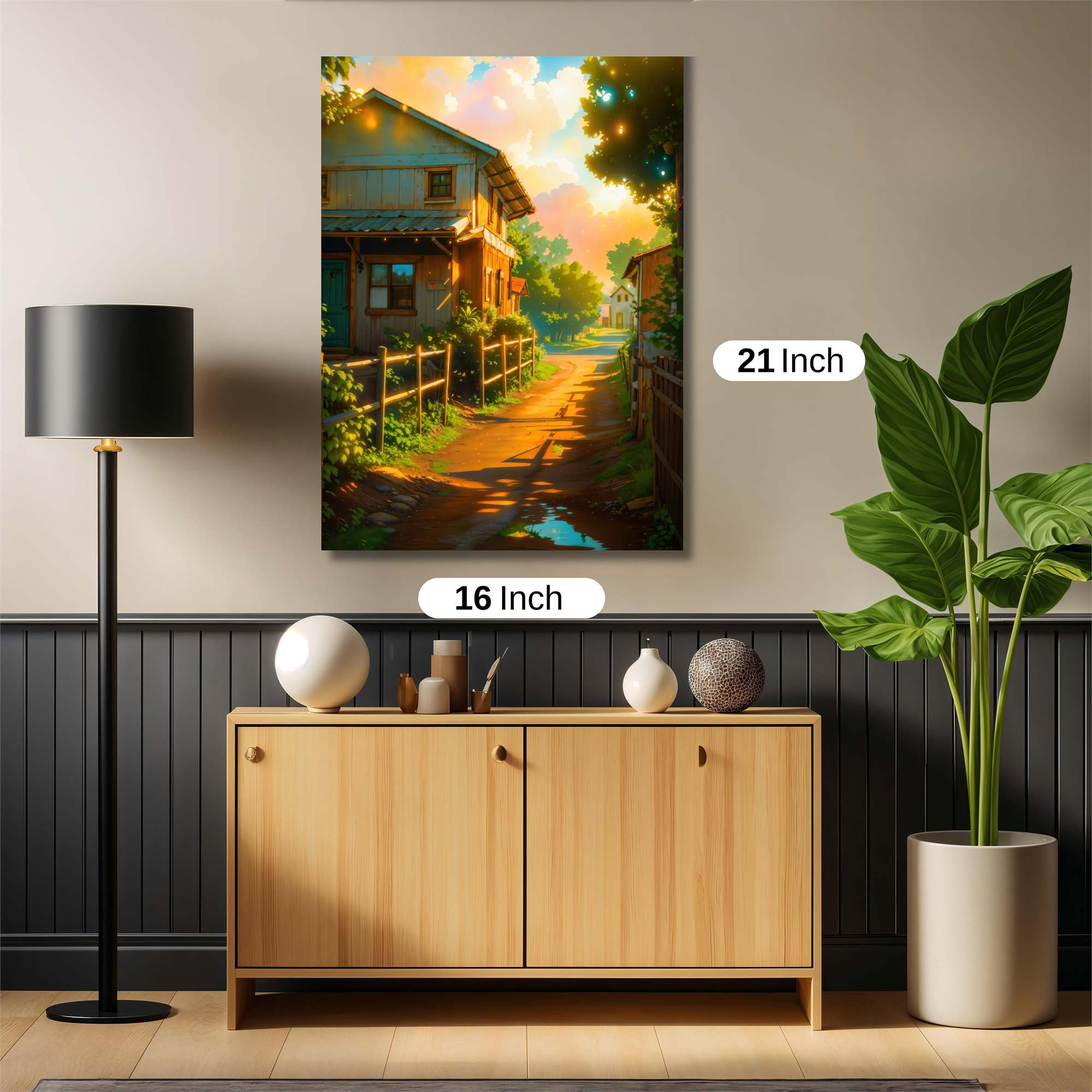 Cottage Serenity Safe Wall Magnetic / M