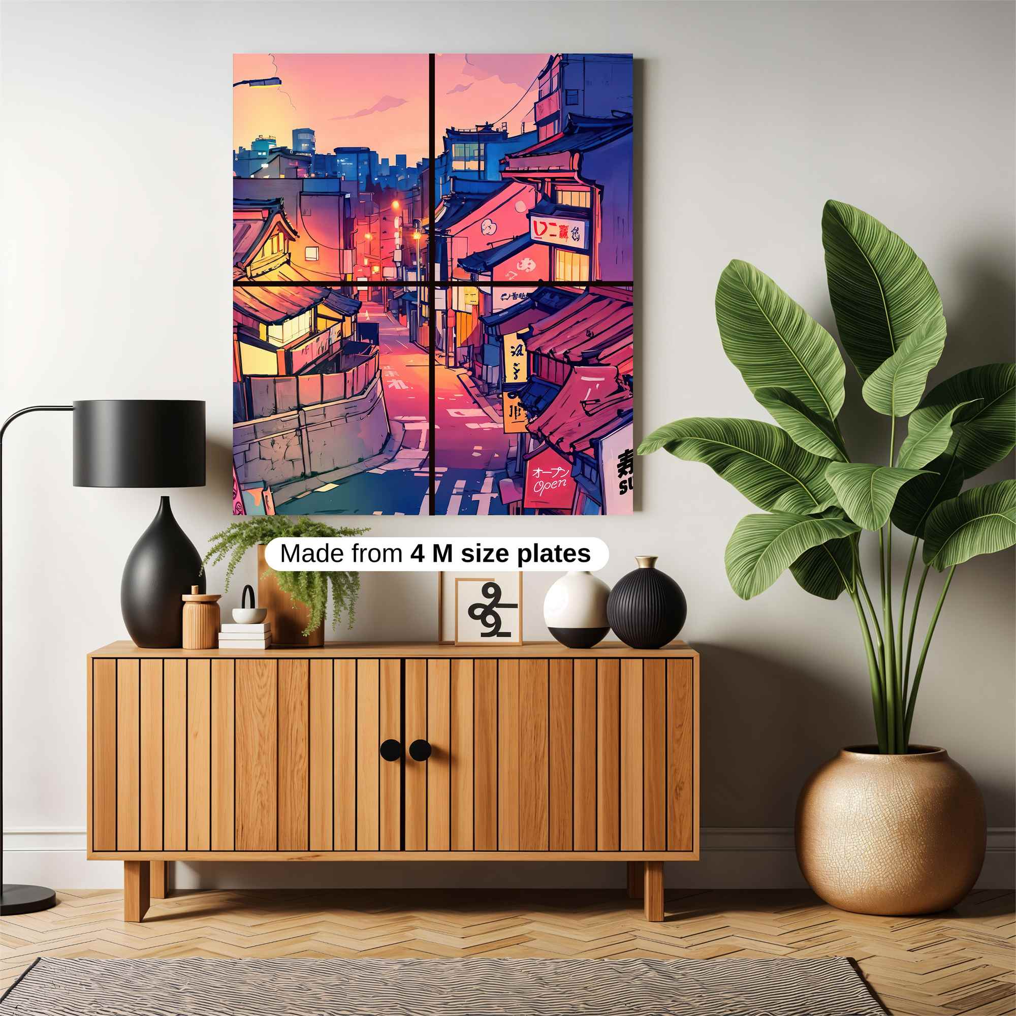 Tokyo Twilight Safe Wall Magnetic / M