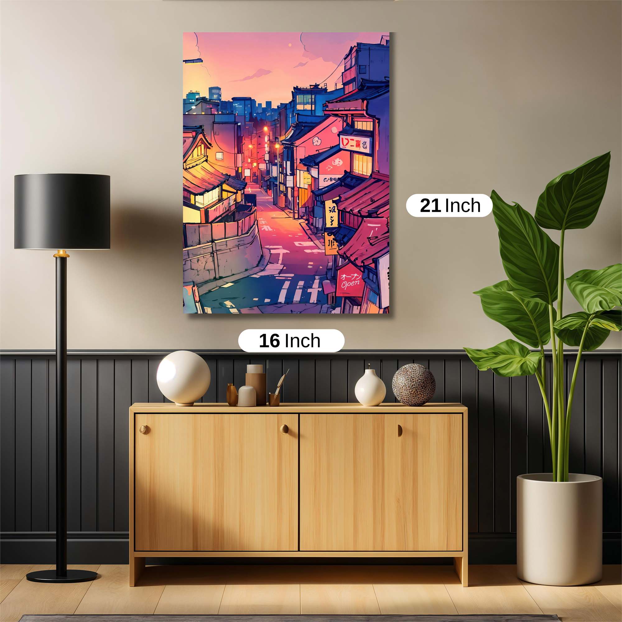 Tokyo Twilight Safe Wall Magnetic / M