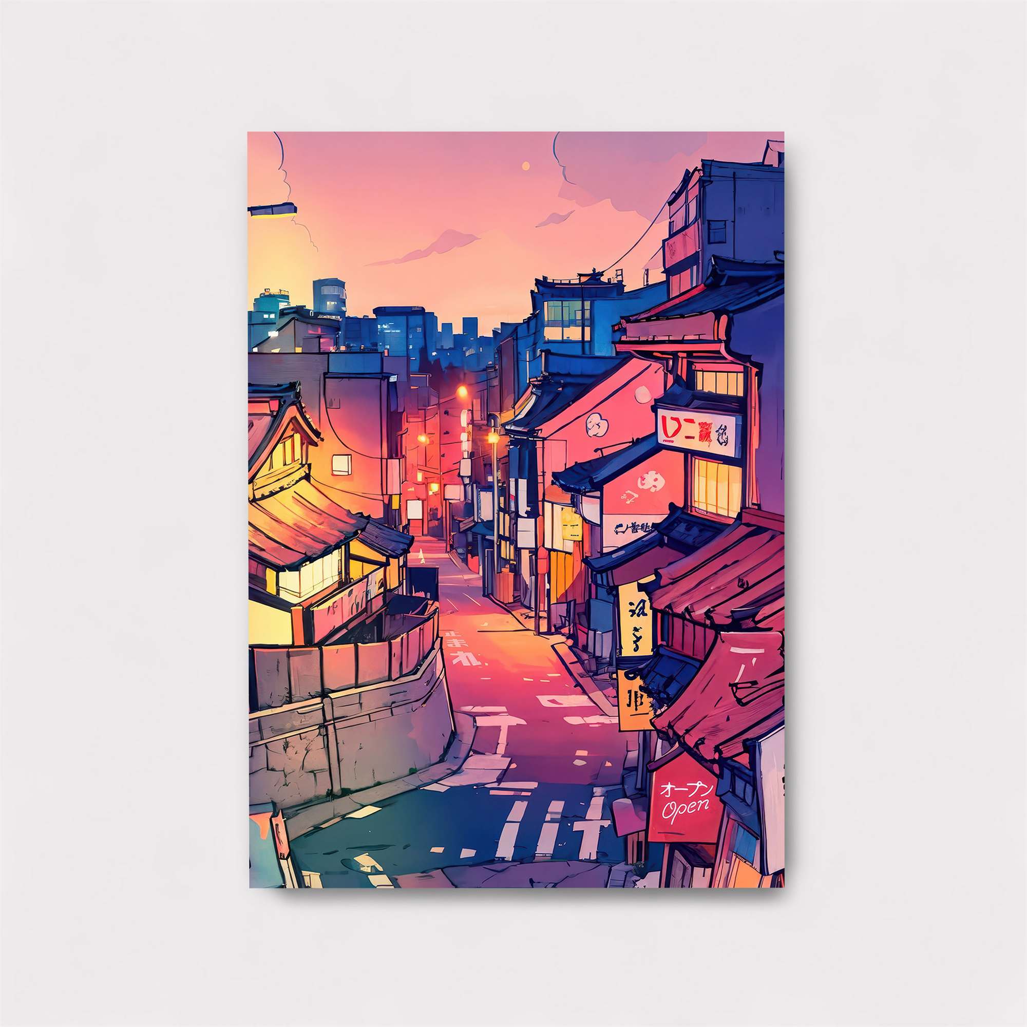 Tokyo Twilight Safe Wall Magnetic / M