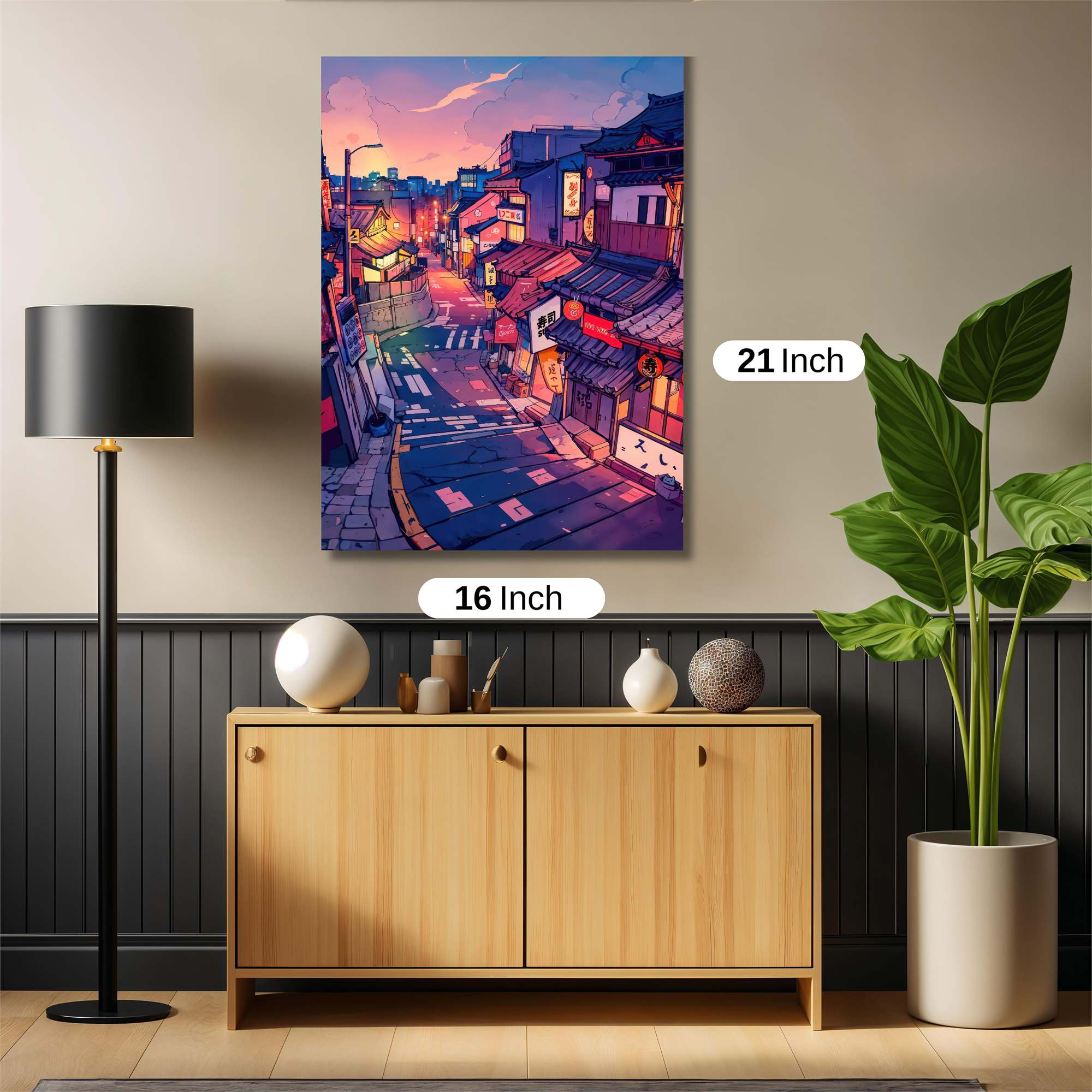 Tokyo Twilight Safe Wall Magnetic / M