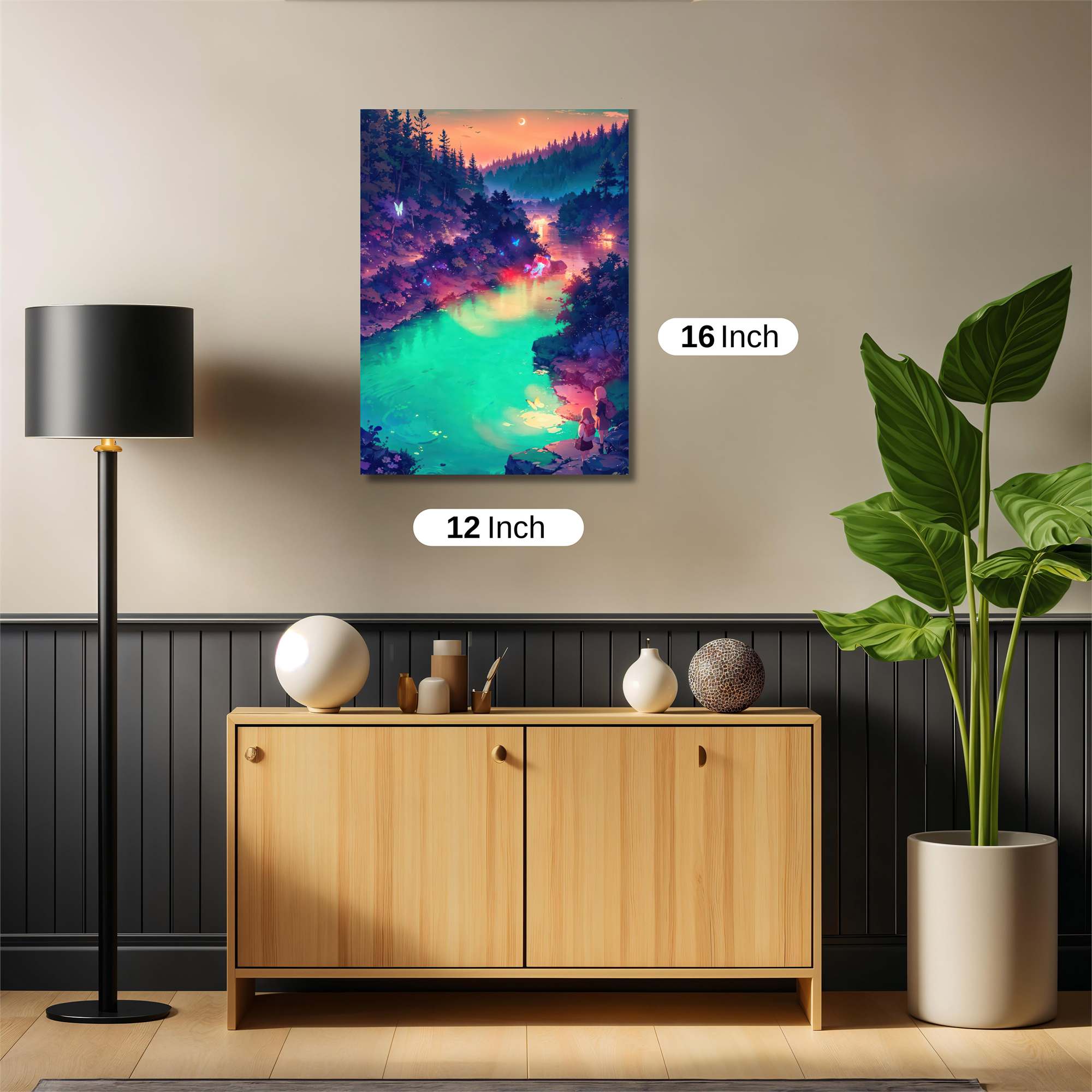 Twilight Tranquility Safe Wall Magnetic / M