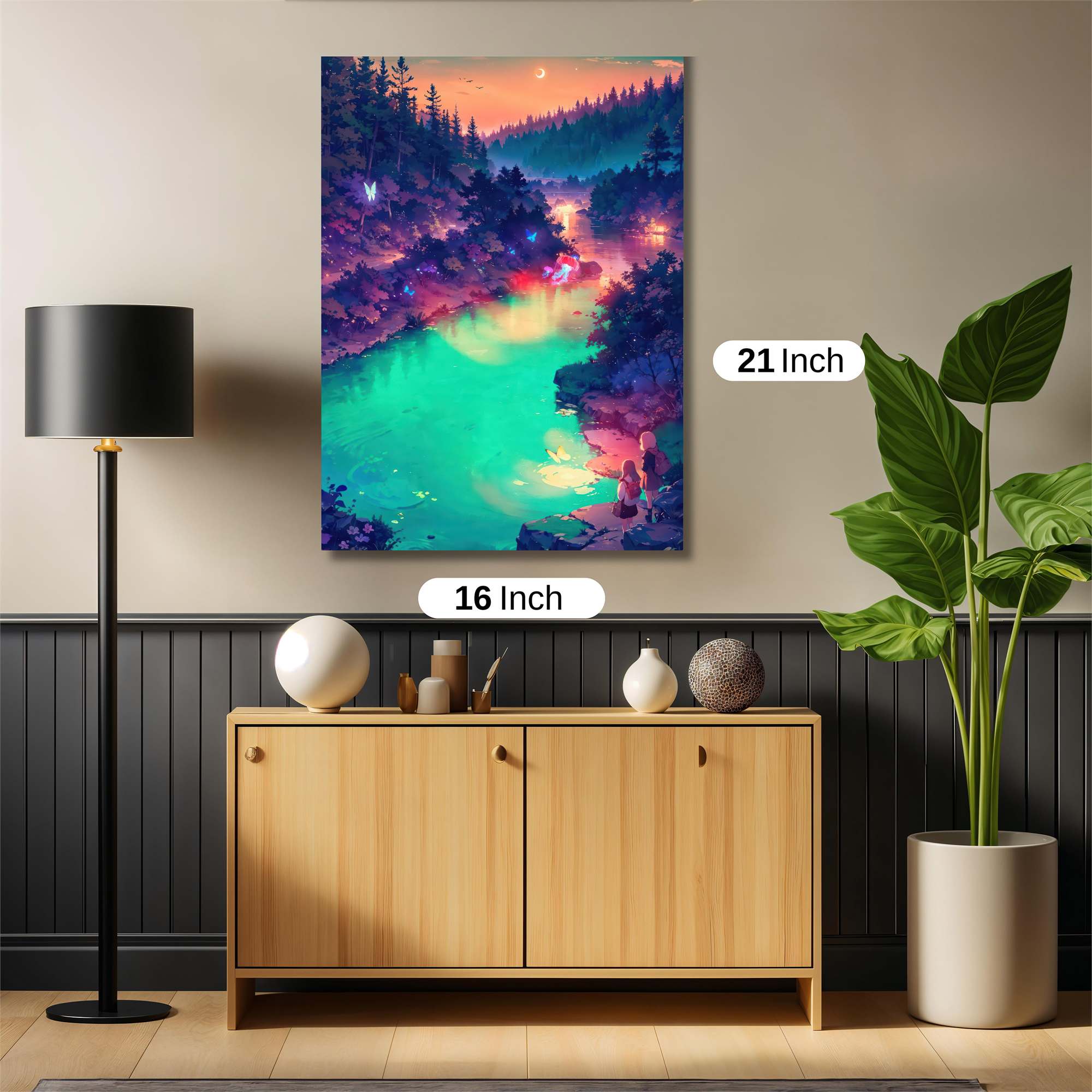 Twilight Tranquility Safe Wall Magnetic / M