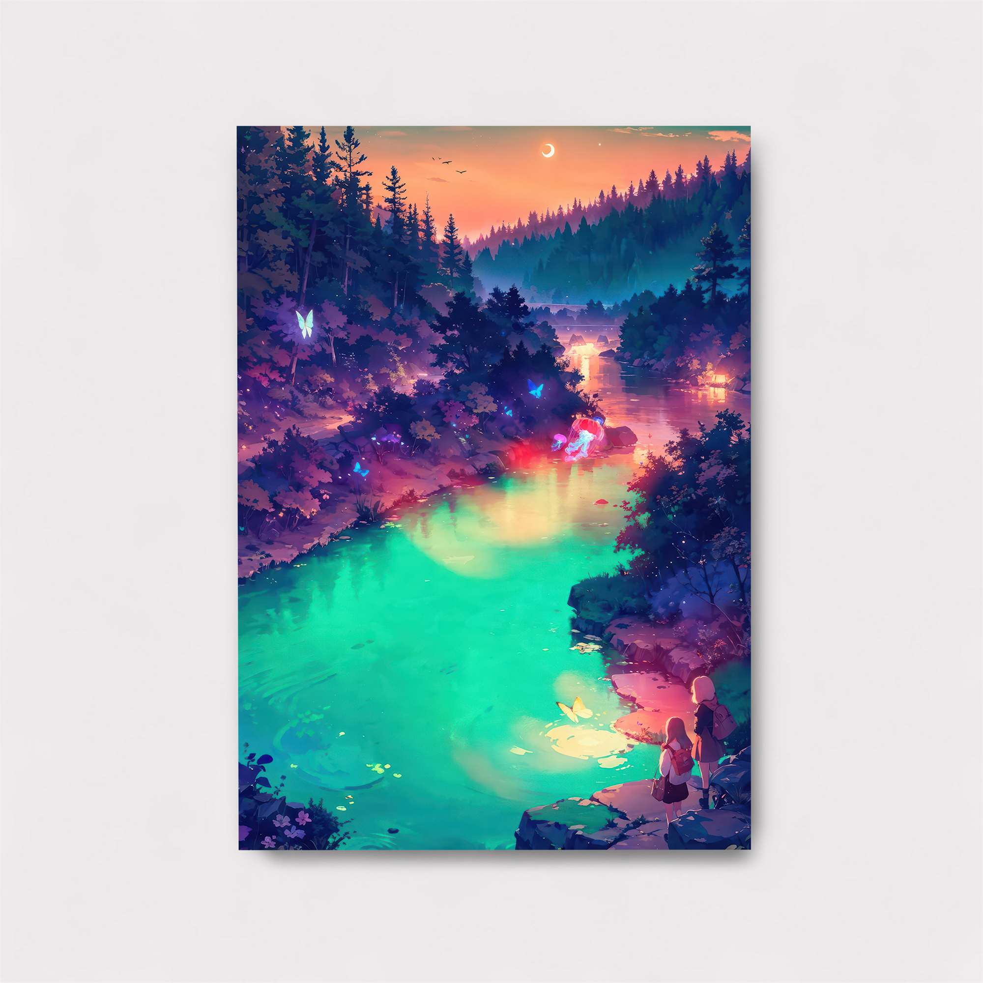 Twilight Tranquility Safe Wall Magnetic / M