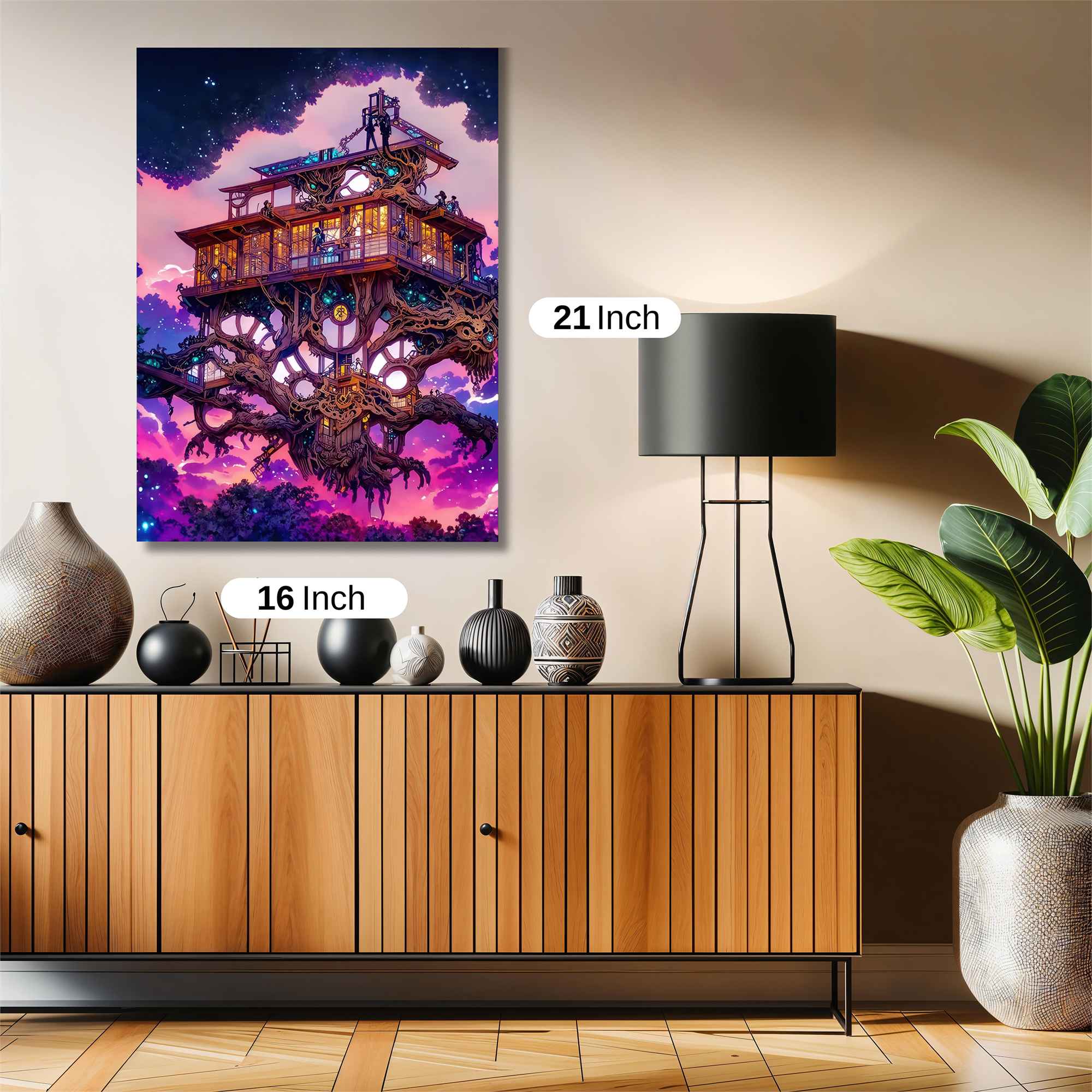 Treehouse Dreamscape Safe Wall Magnetic / M