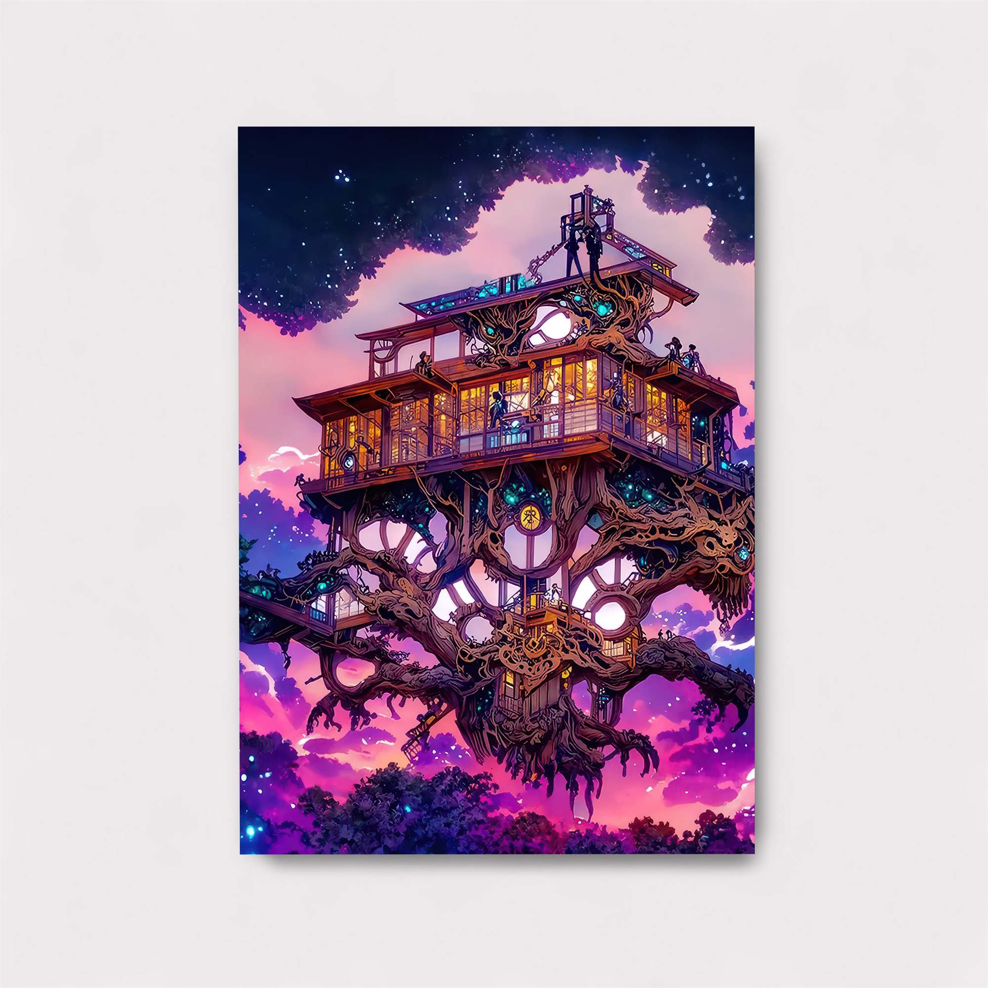 Treehouse Dreamscape Safe Wall Magnetic / M