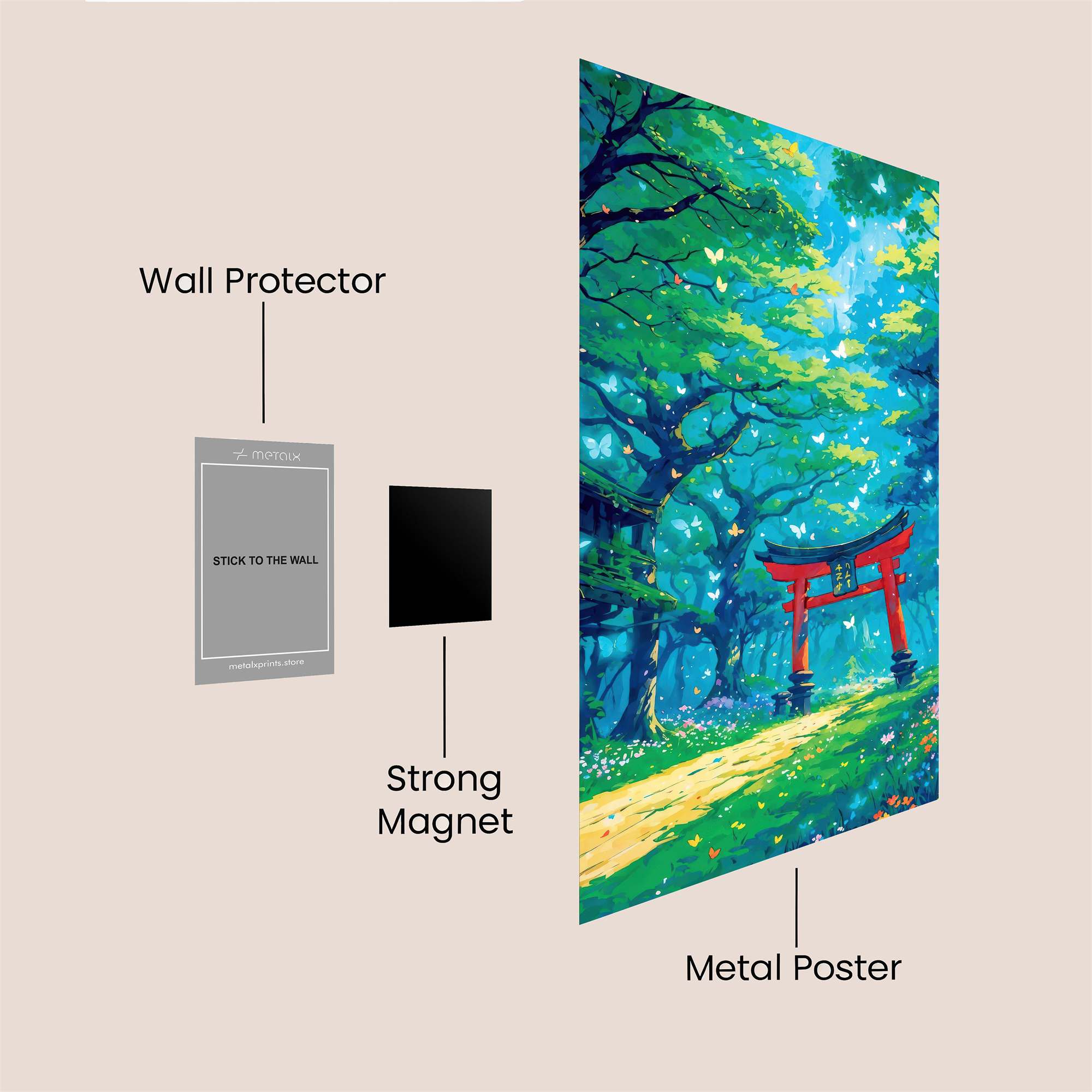 Torii Tranquility Safe Wall Magnetic / M