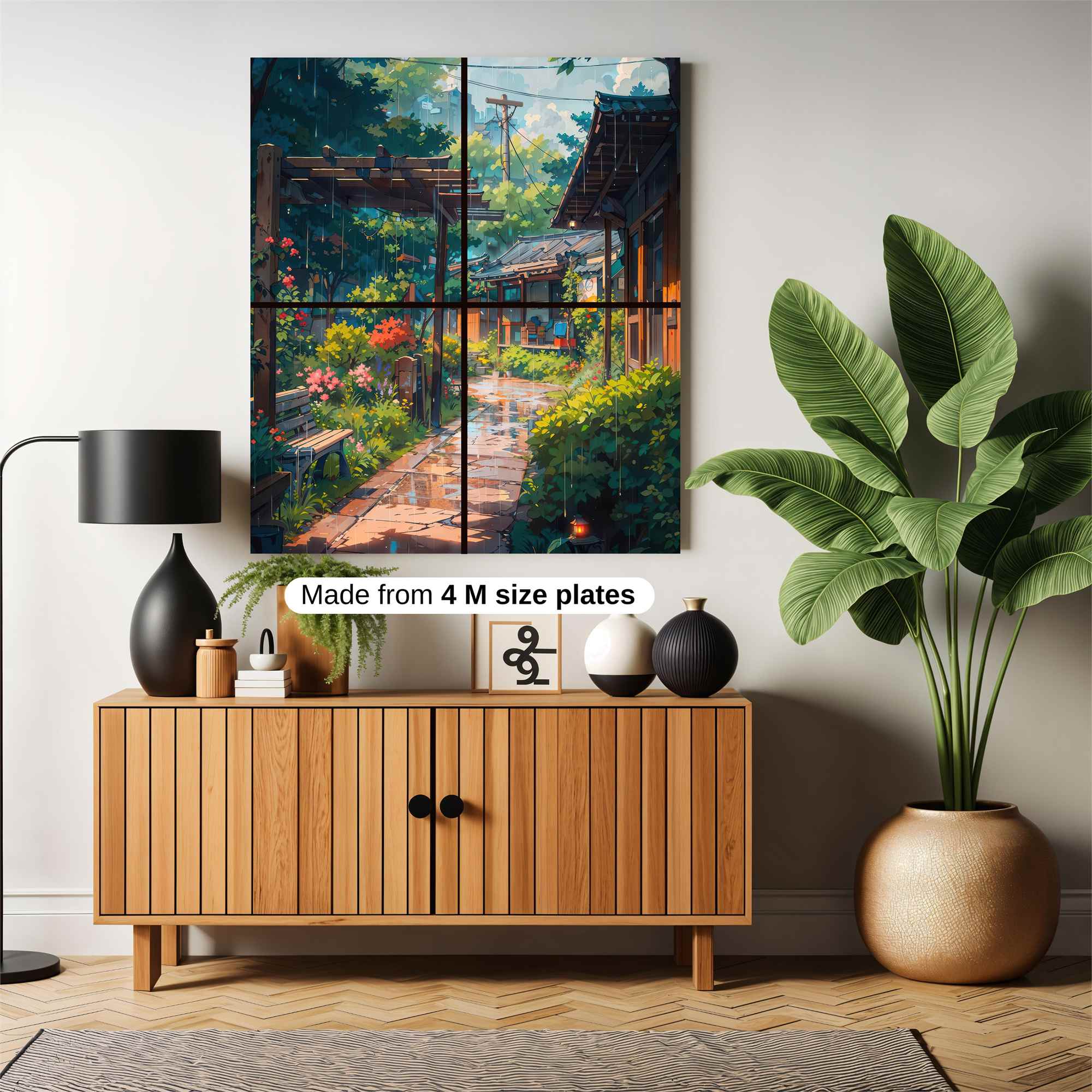 Garden Serenity Safe Wall Magnetic / M