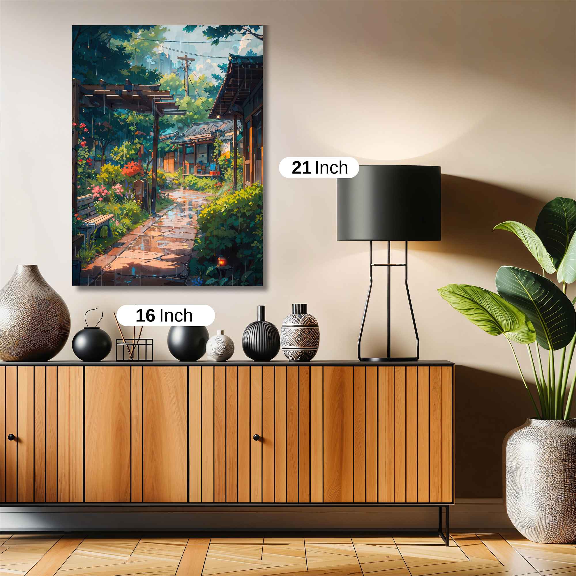 Garden Serenity Safe Wall Magnetic / M