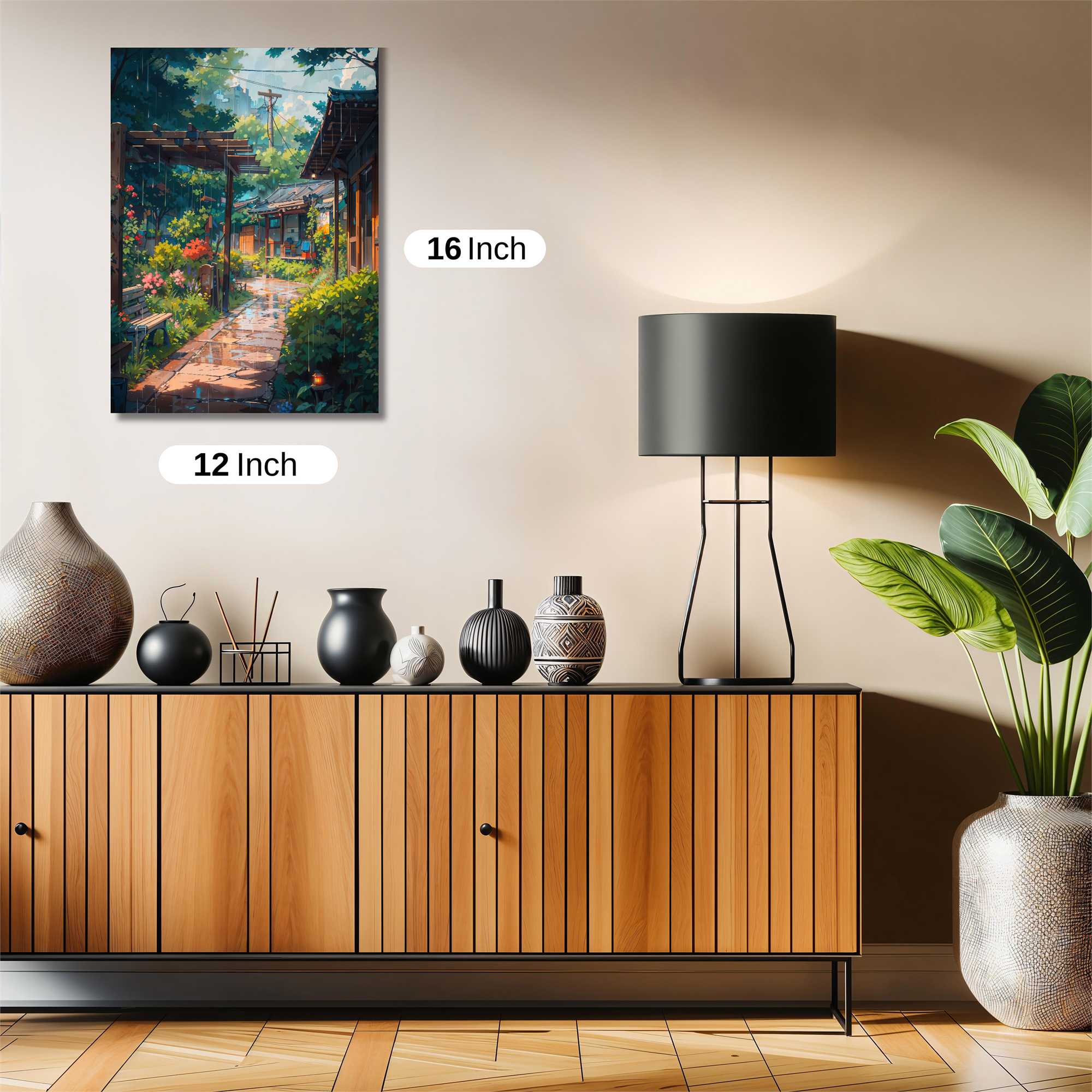 Garden Serenity Safe Wall Magnetic / M