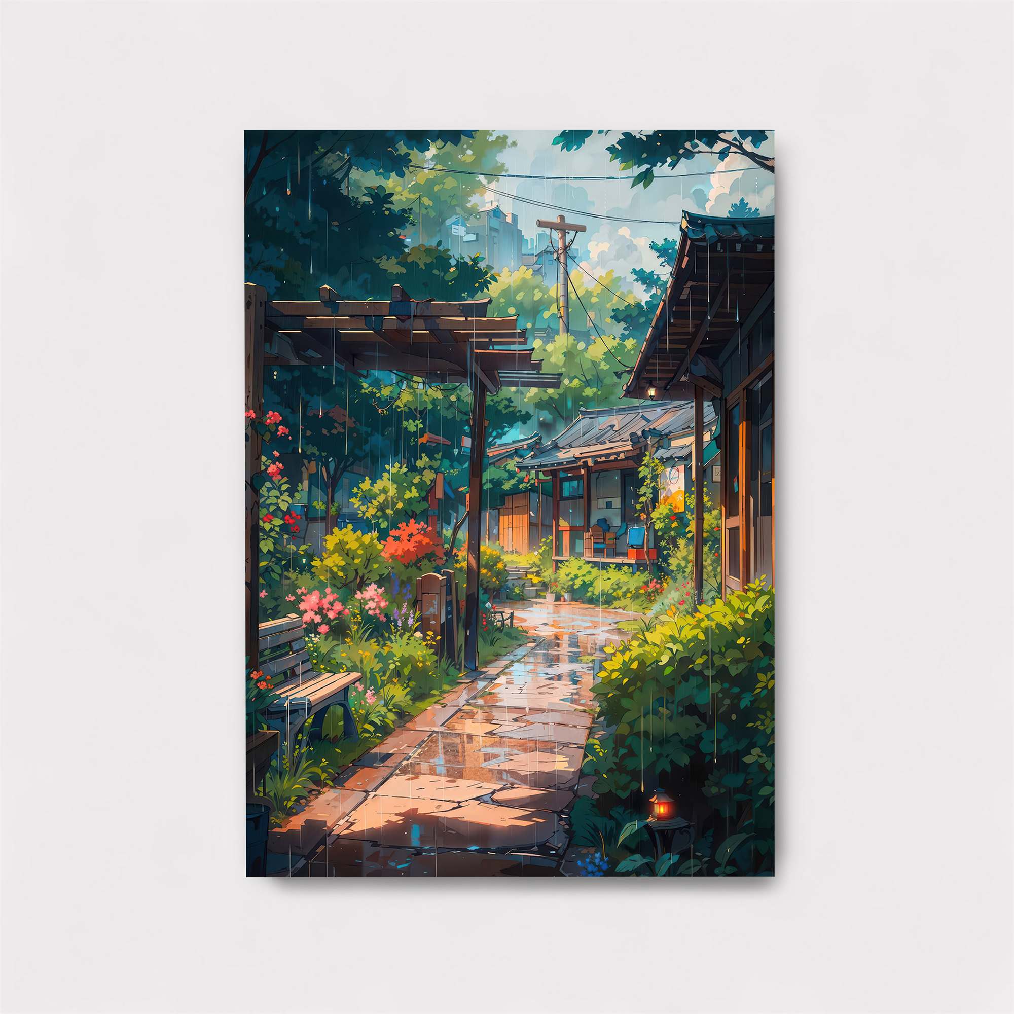 Garden Serenity Safe Wall Magnetic / M