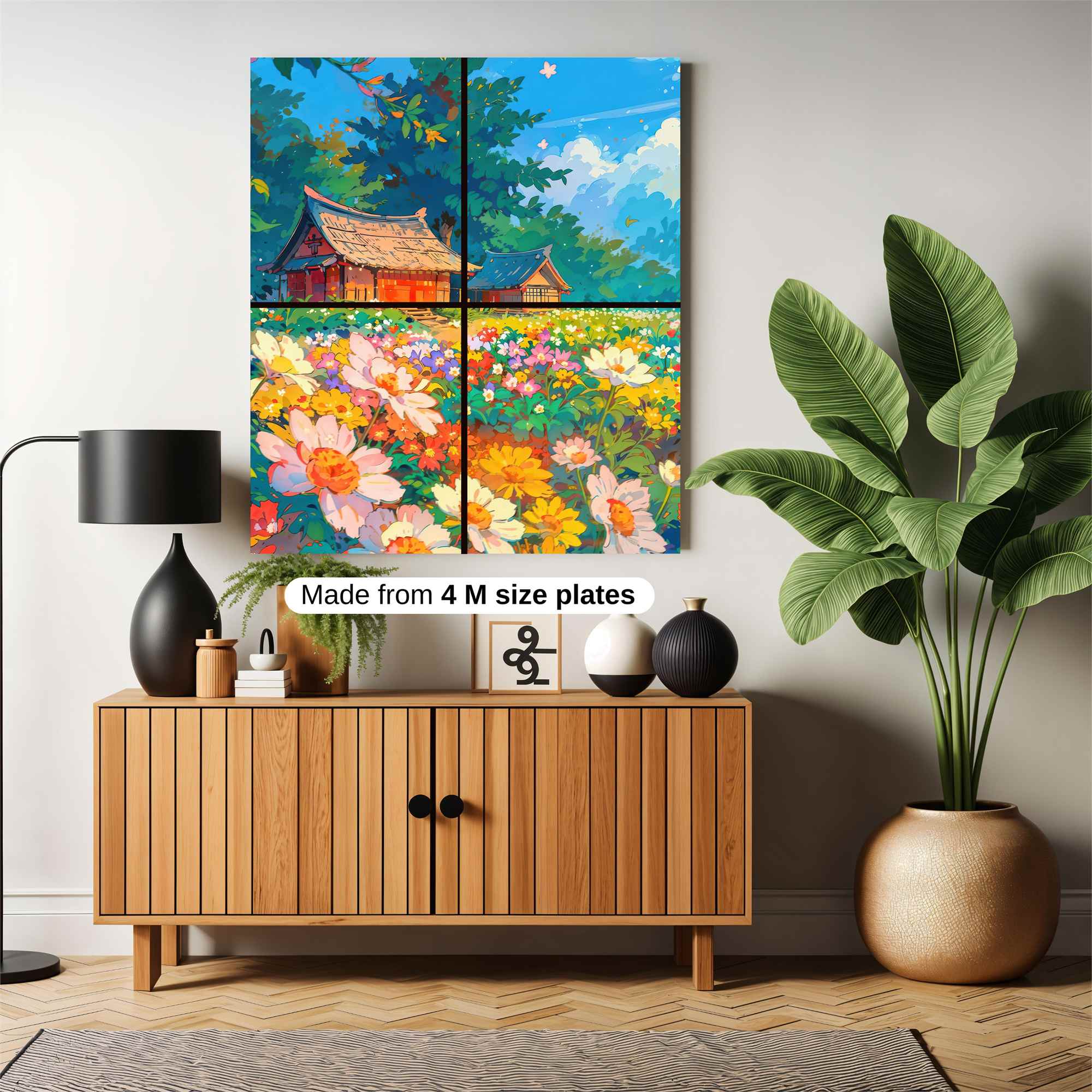 Cottage Bliss Safe Wall Magnetic / M