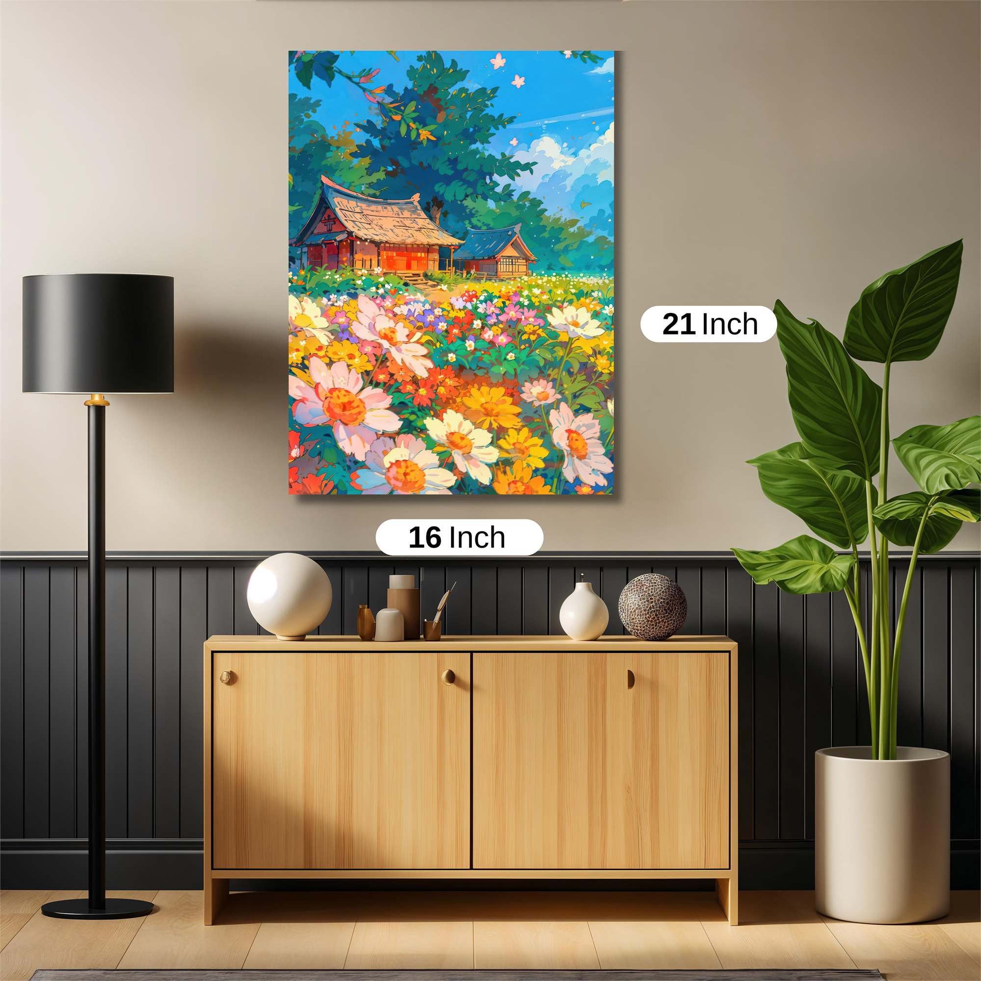 Cottage Bliss Safe Wall Magnetic / M