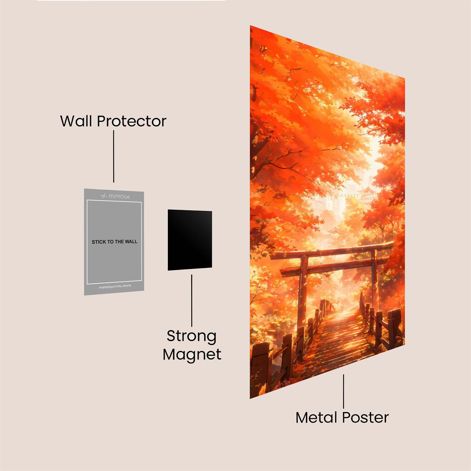 Autumn Serenity Safe Wall Magnetic / M