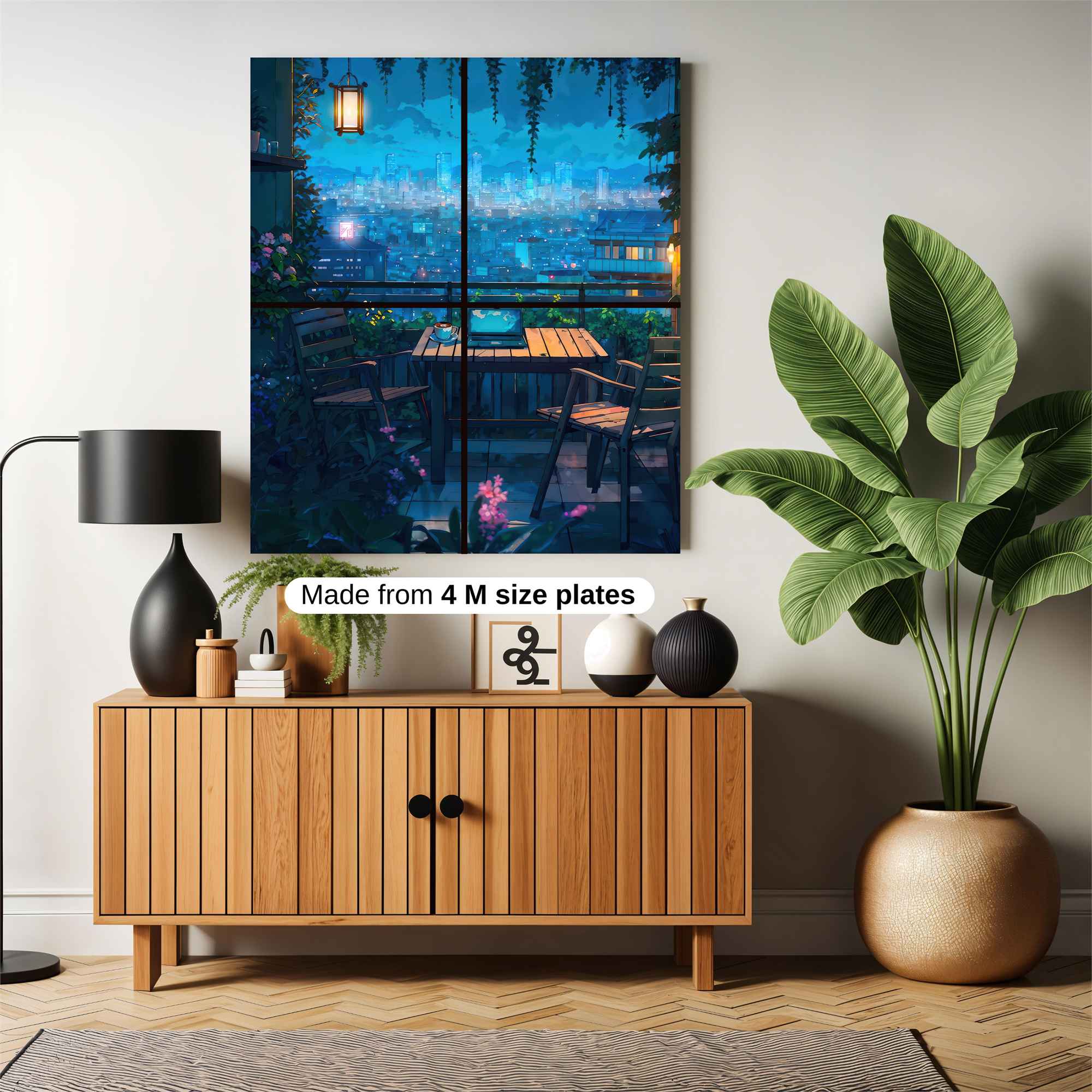 City Serenity Safe Wall Magnetic / M