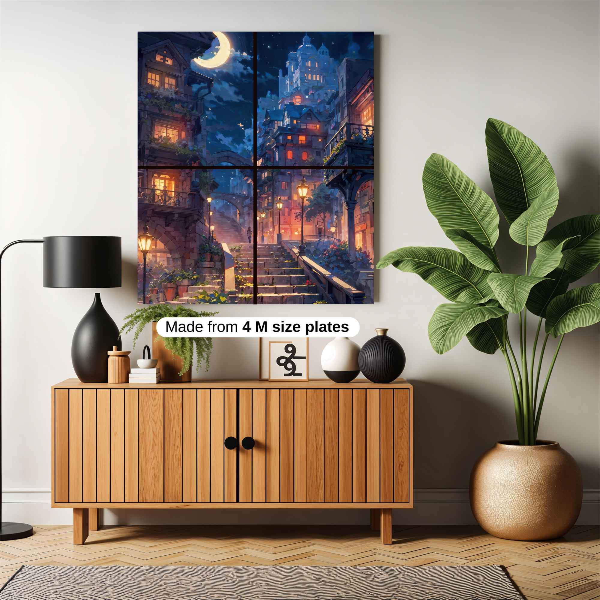 Moonlit Serenity Safe Wall Magnetic / M