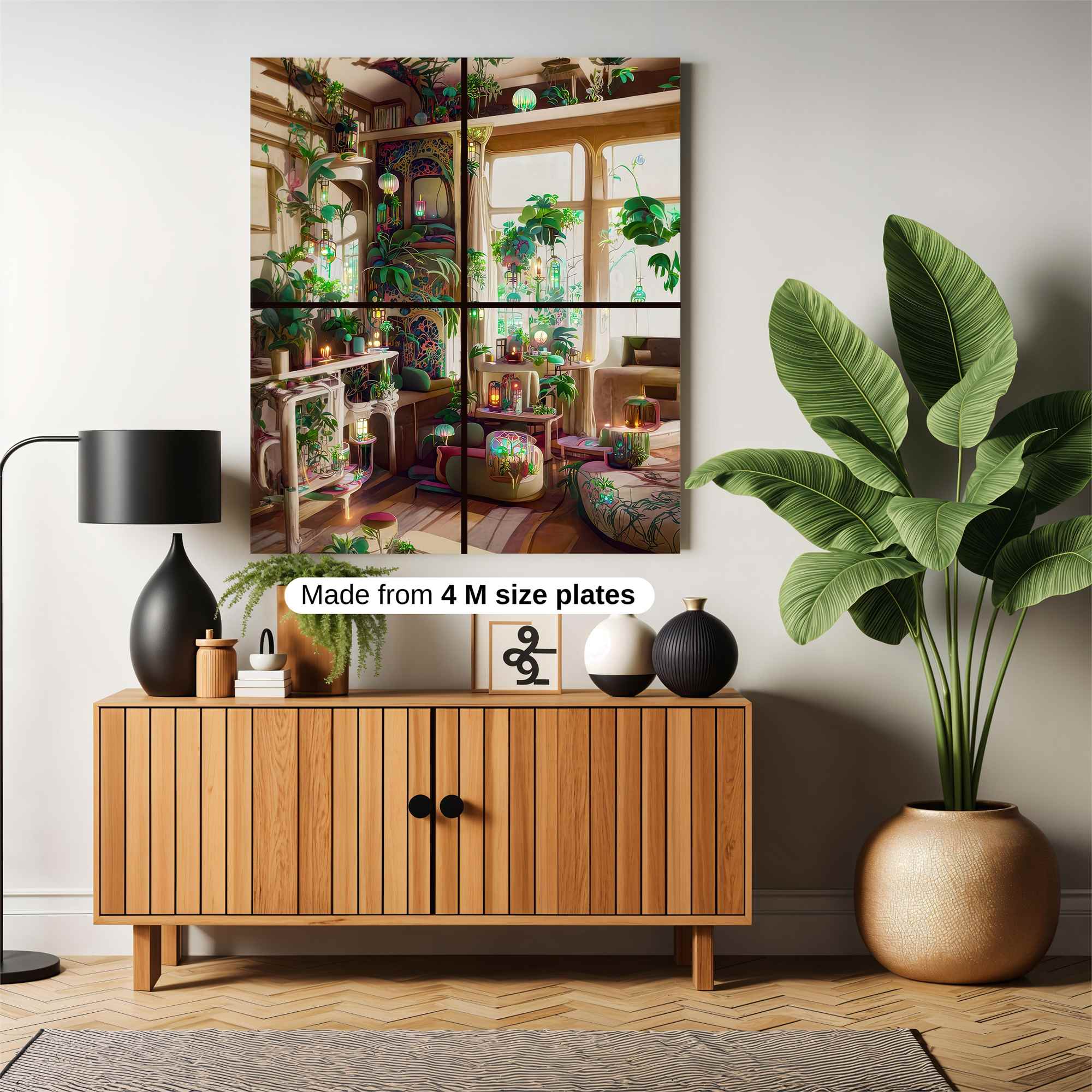 Jungle Serenity Safe Wall Magnetic / M