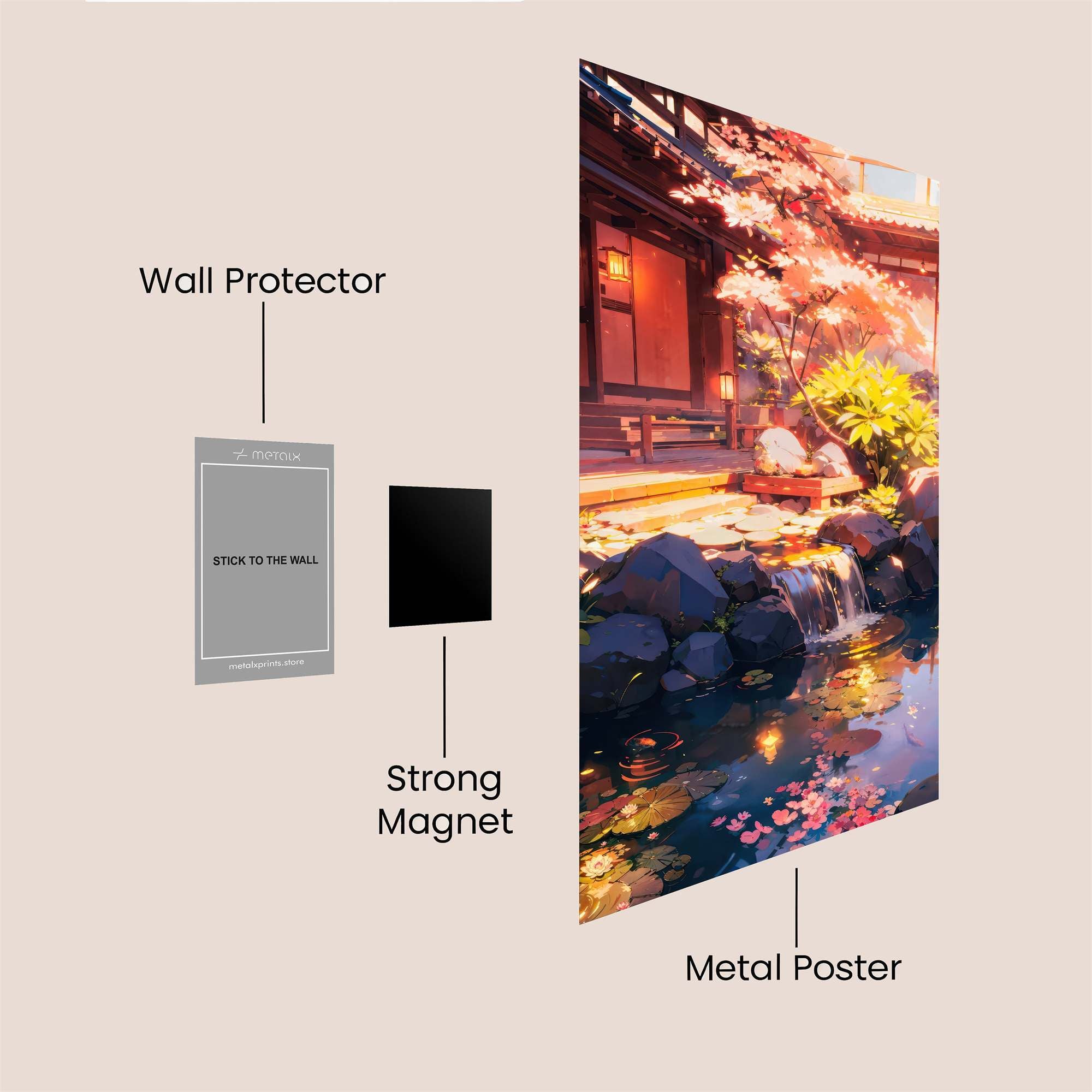 Serenity Haven Safe Wall Magnetic / M