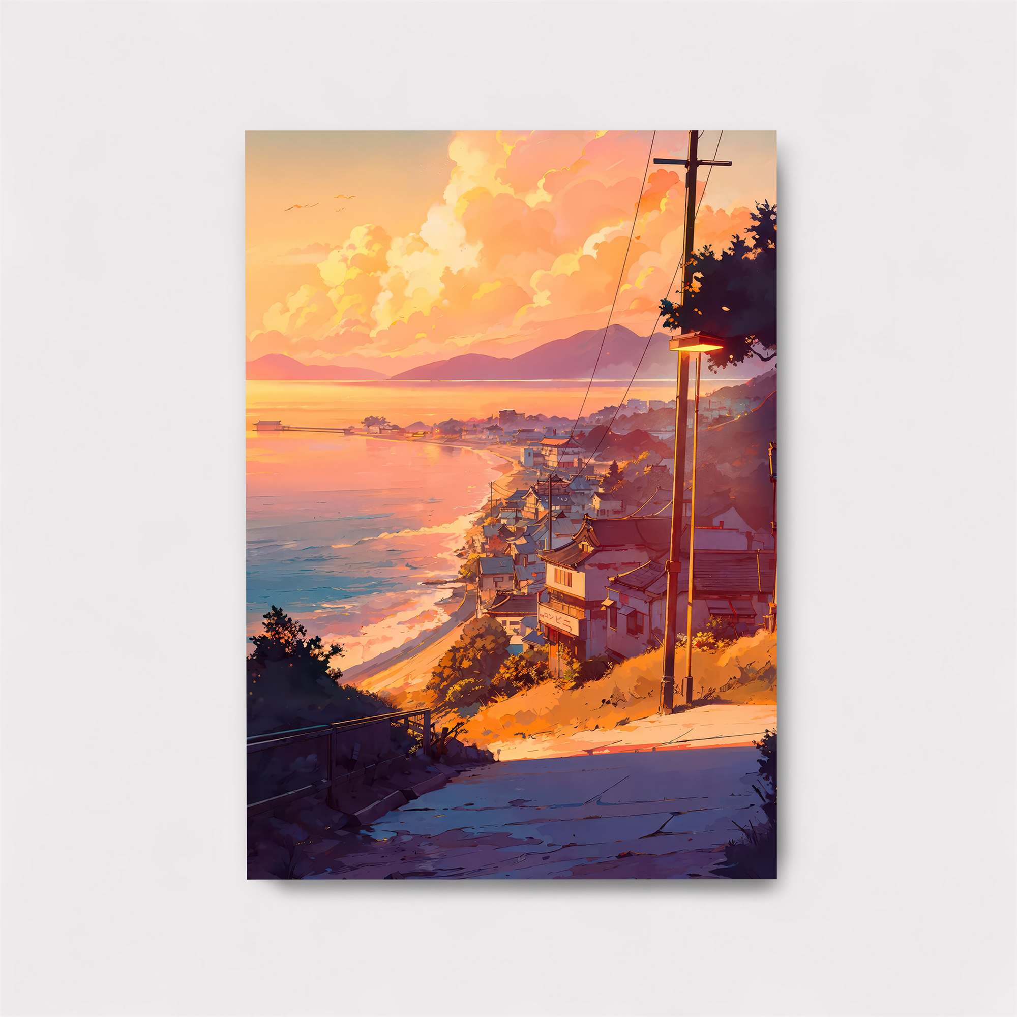 Sunset Serenity Safe Wall Magnetic / M