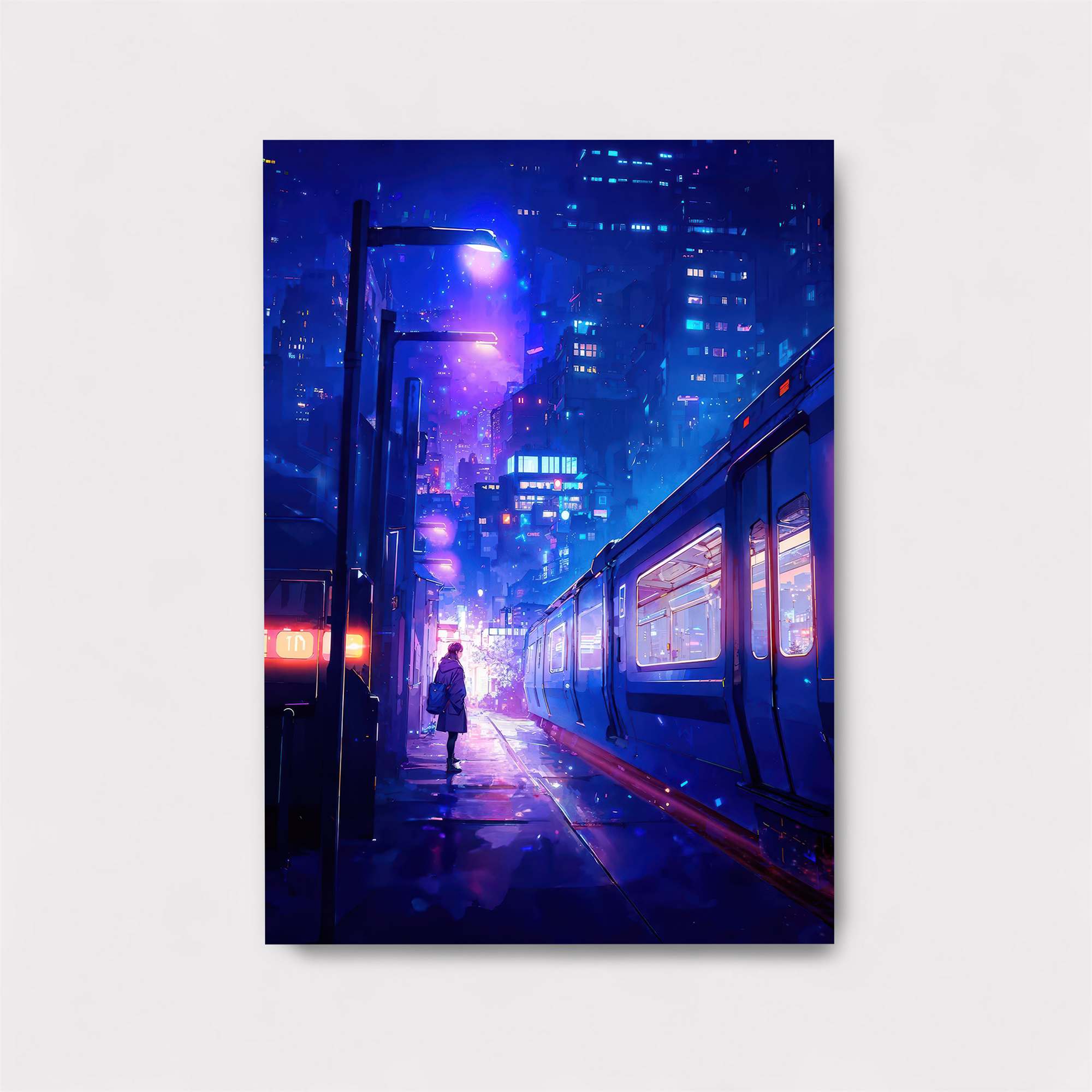 Neon Solitude Safe Wall Magnetic / M