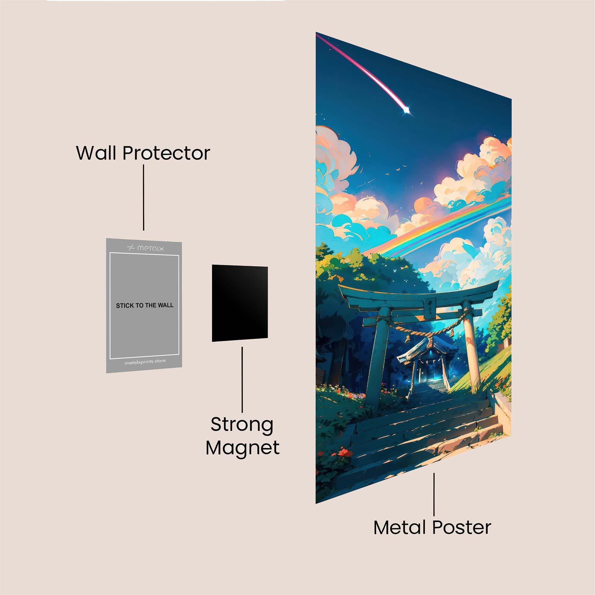 Shrine Serenity Safe Wall Magnetic / M