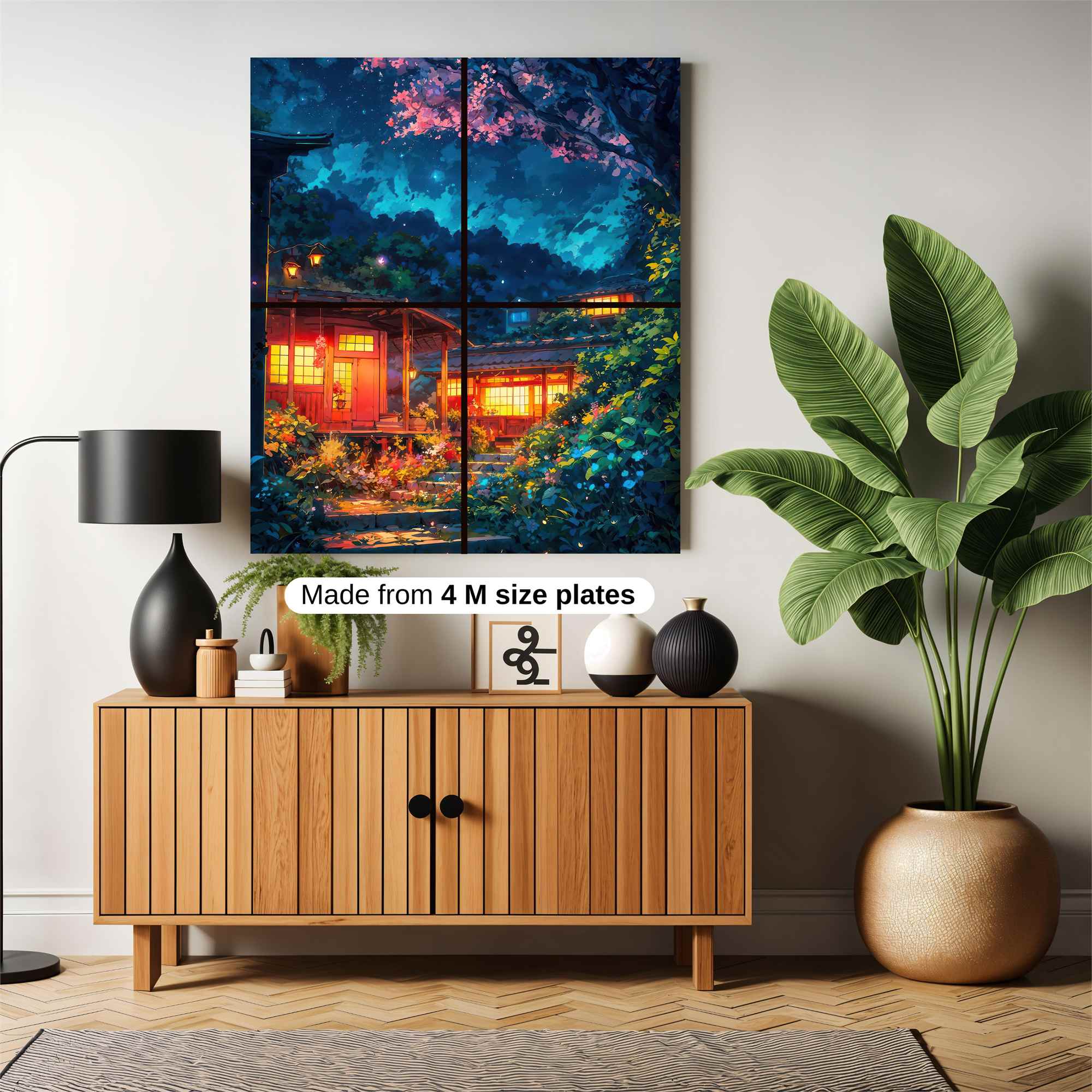Serenity Cottage Safe Wall Magnetic / M