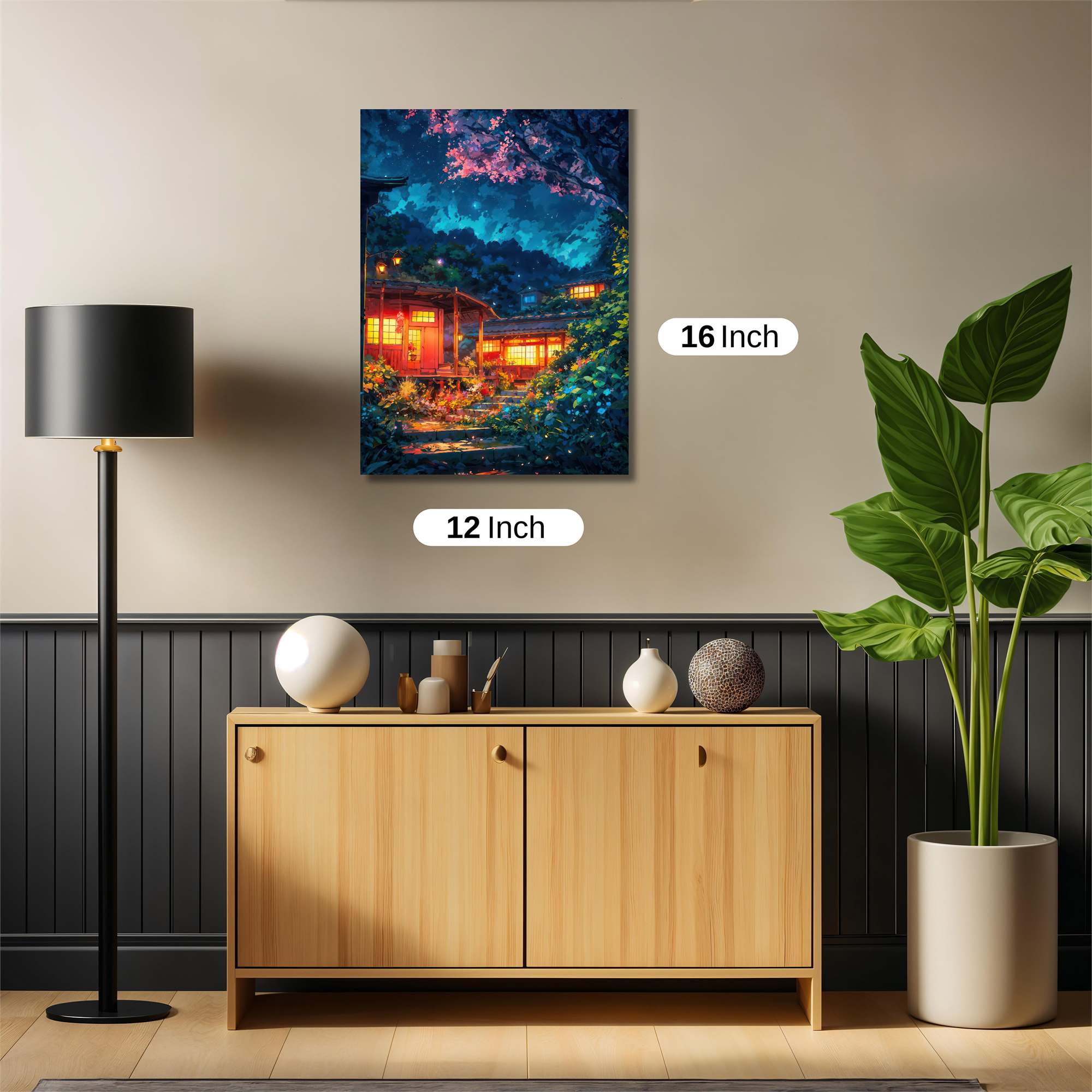 Serenity Cottage Safe Wall Magnetic / M
