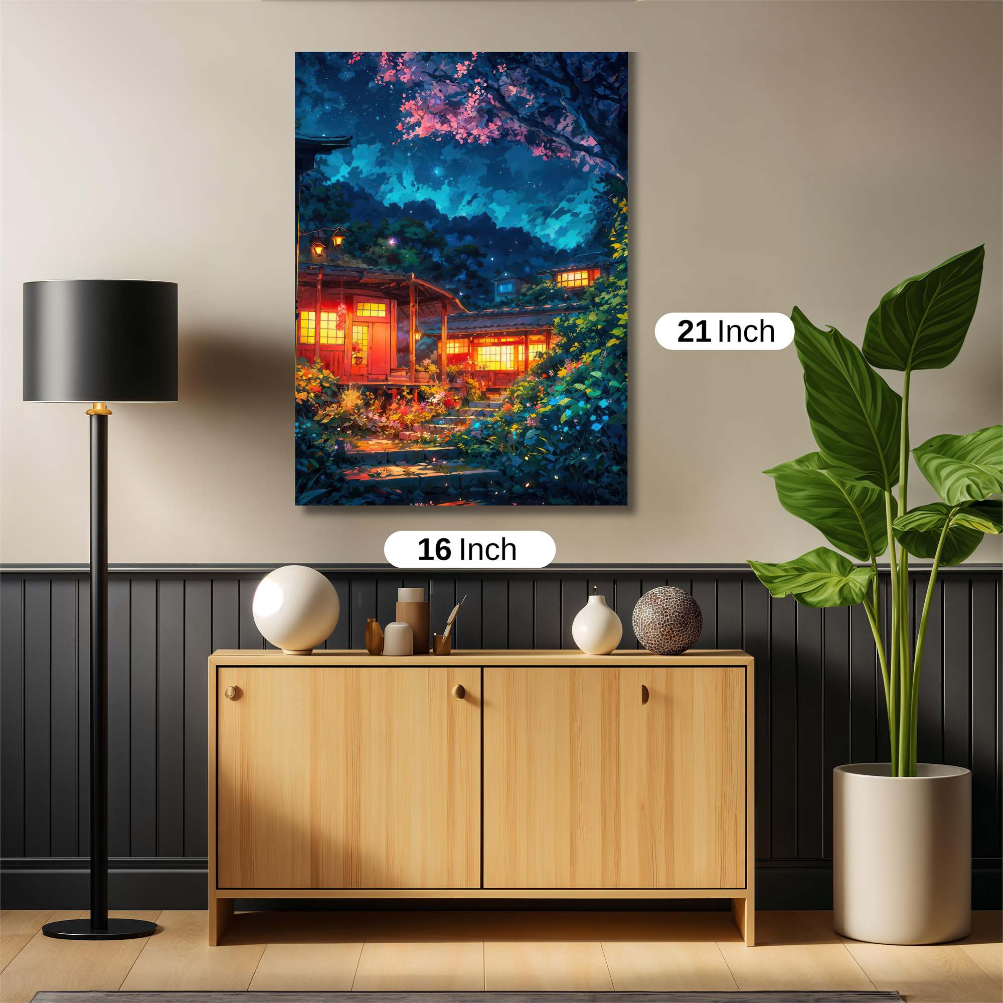 Serenity Cottage Safe Wall Magnetic / M