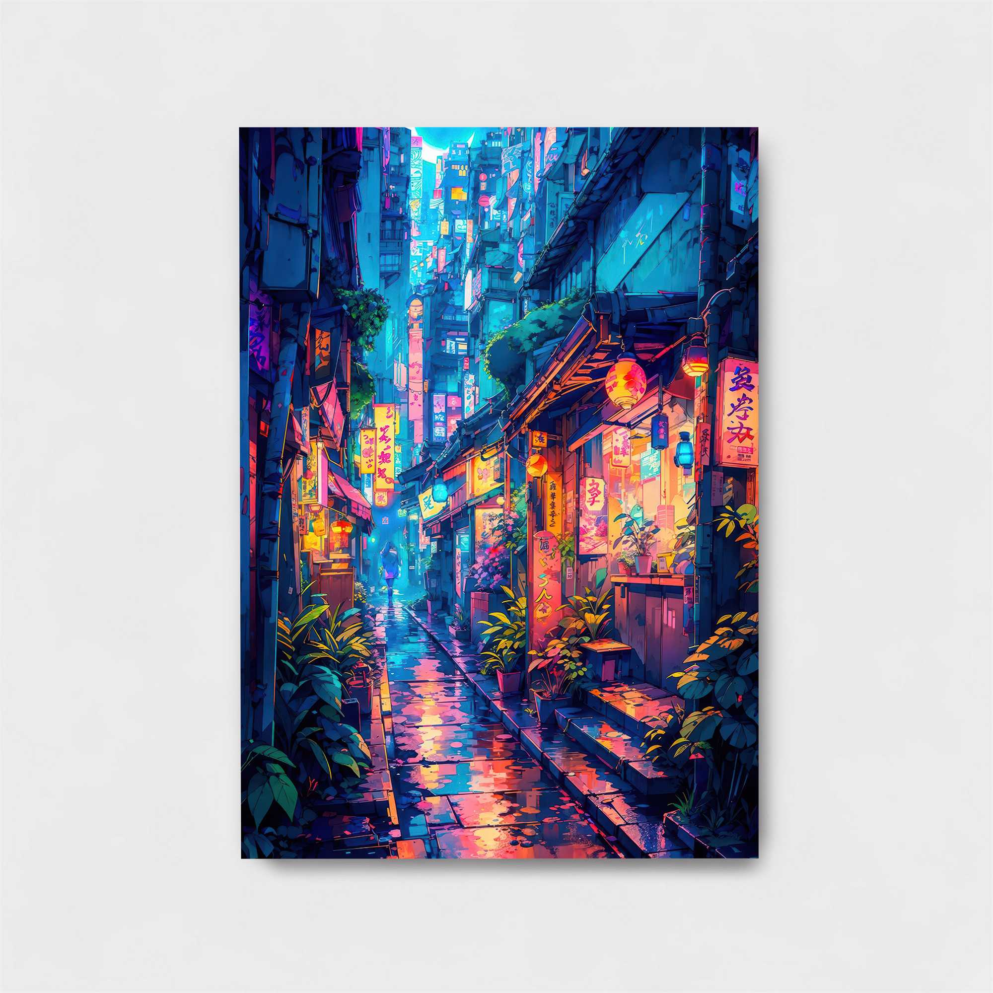 Neon Serenity Safe Wall Magnetic / M