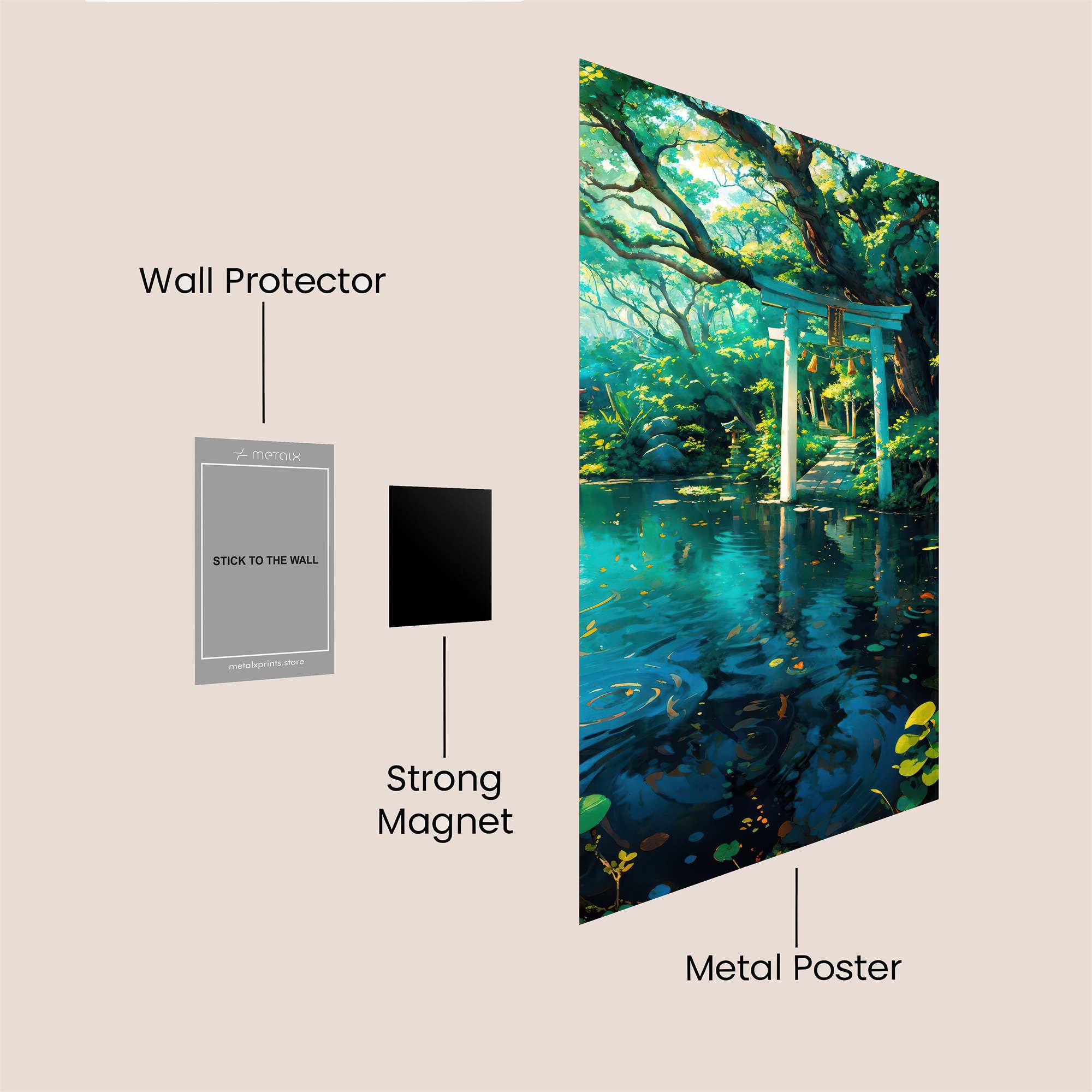 Torii Tranquility Safe Wall Magnetic / M