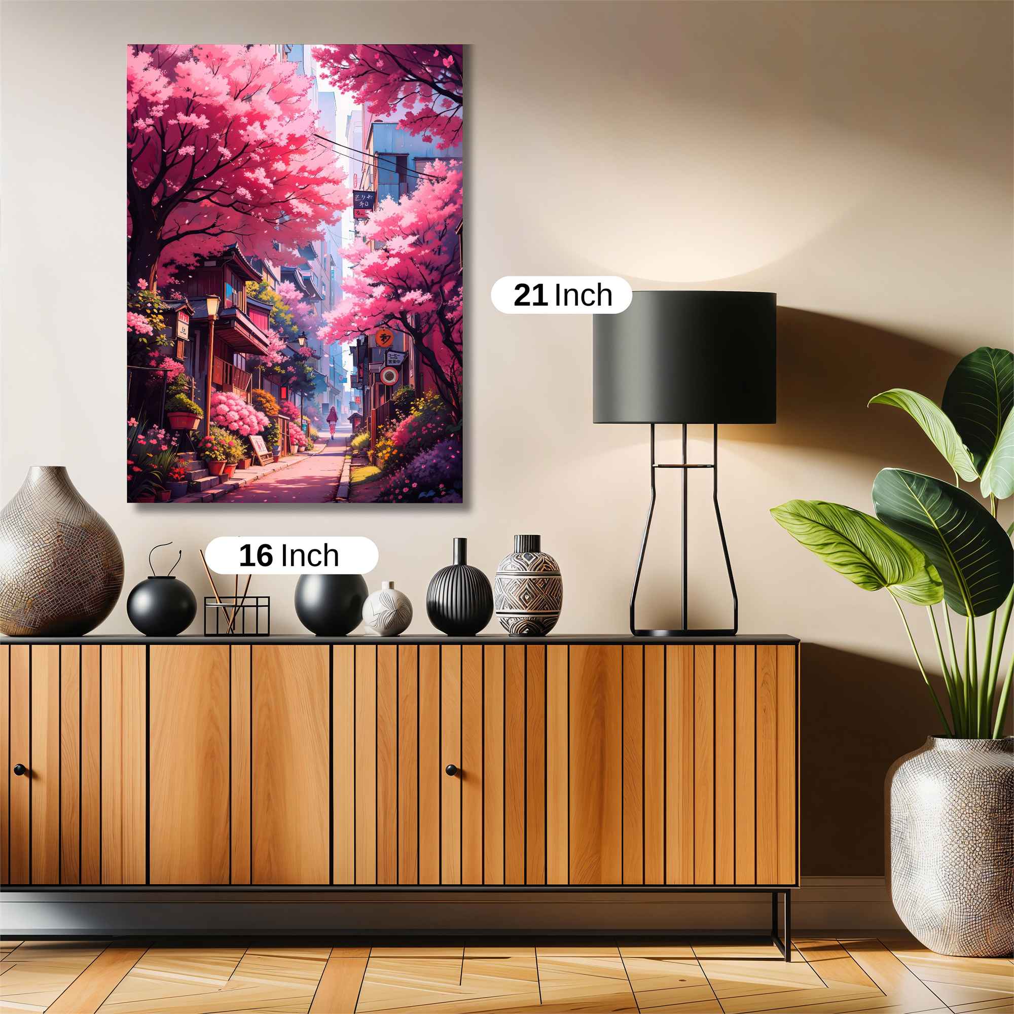 Sakura Serenity Safe Wall Magnetic / M