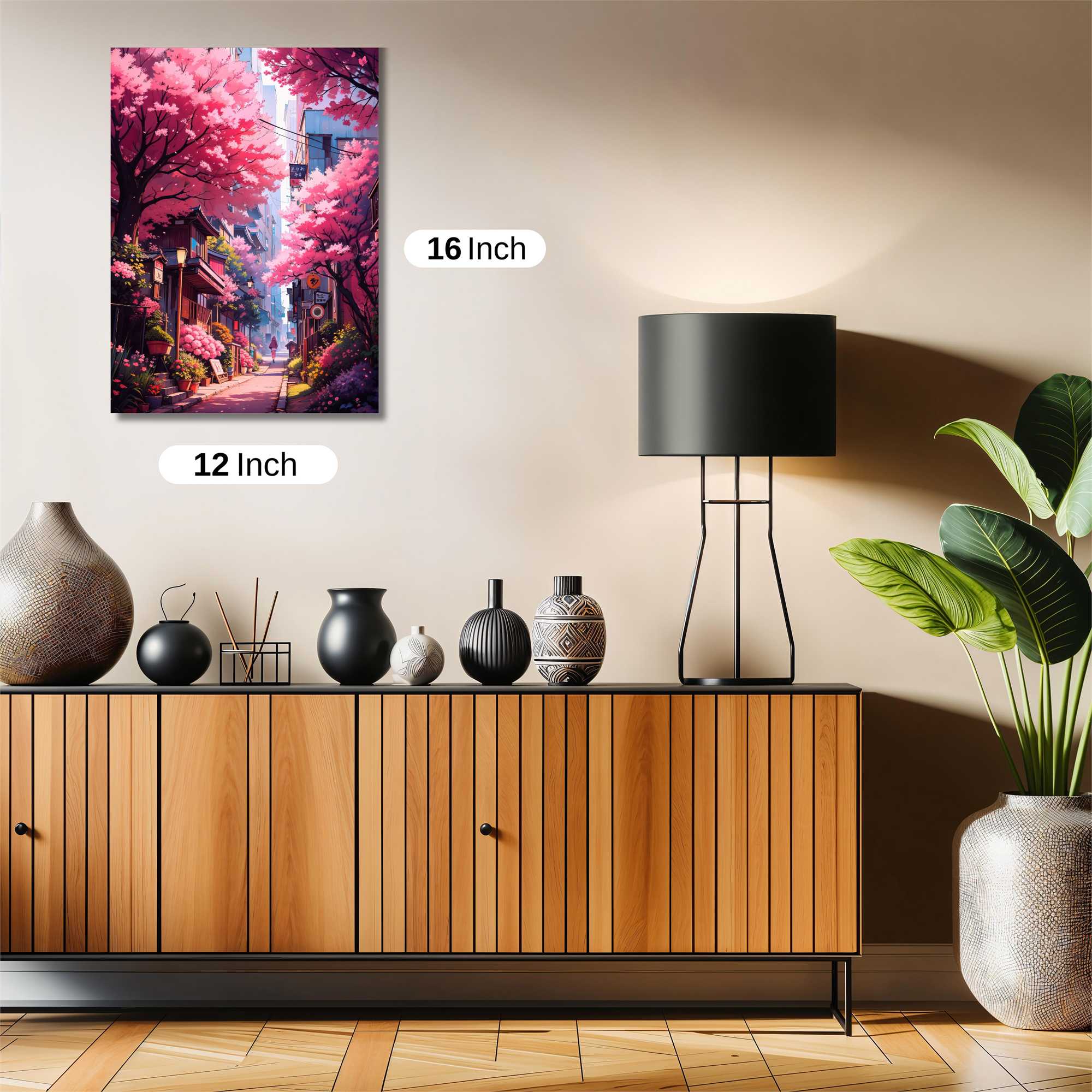 Sakura Serenity Safe Wall Magnetic / M
