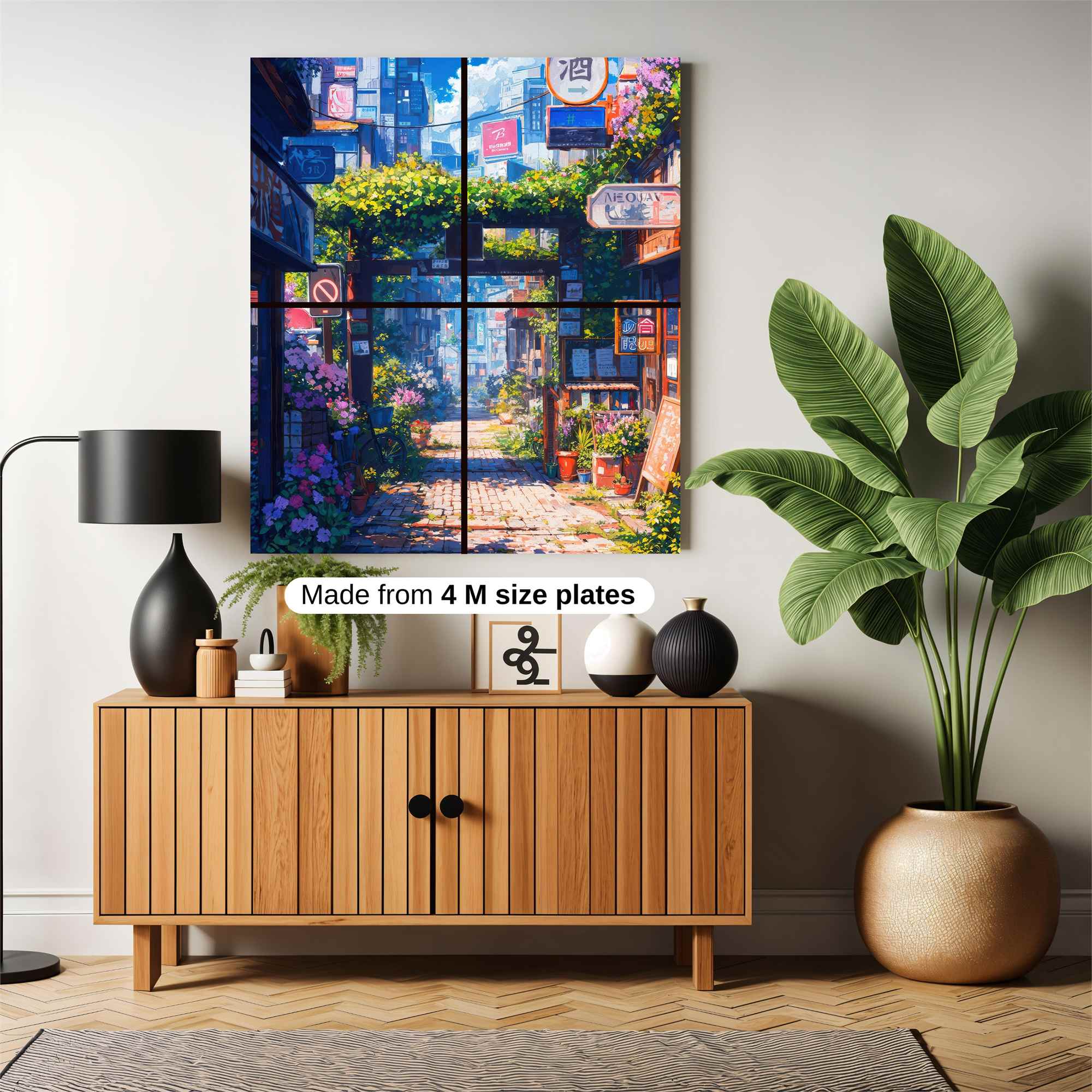 Neon Serenity Safe Wall Magnetic / M