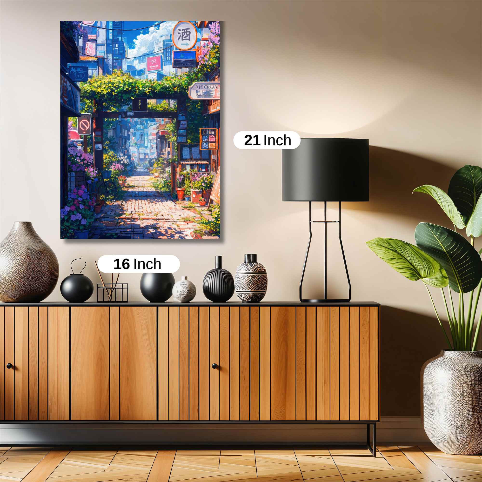 Neon Serenity Safe Wall Magnetic / M