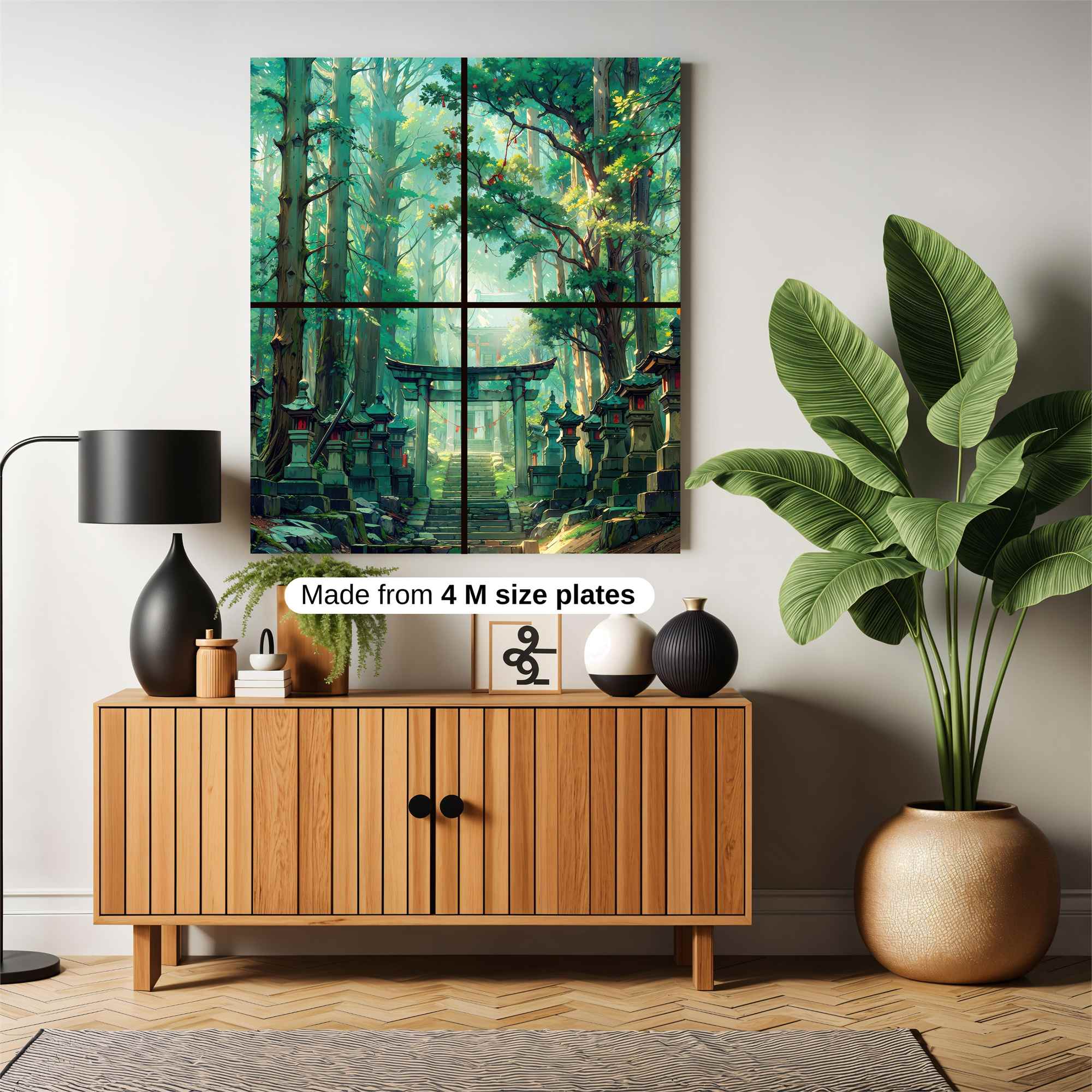Forest Serenity Safe Wall Magnetic / M