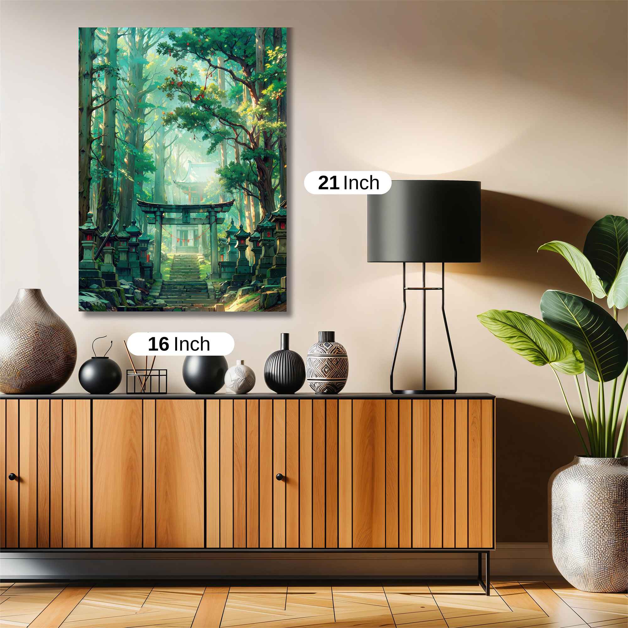 Forest Serenity Safe Wall Magnetic / M