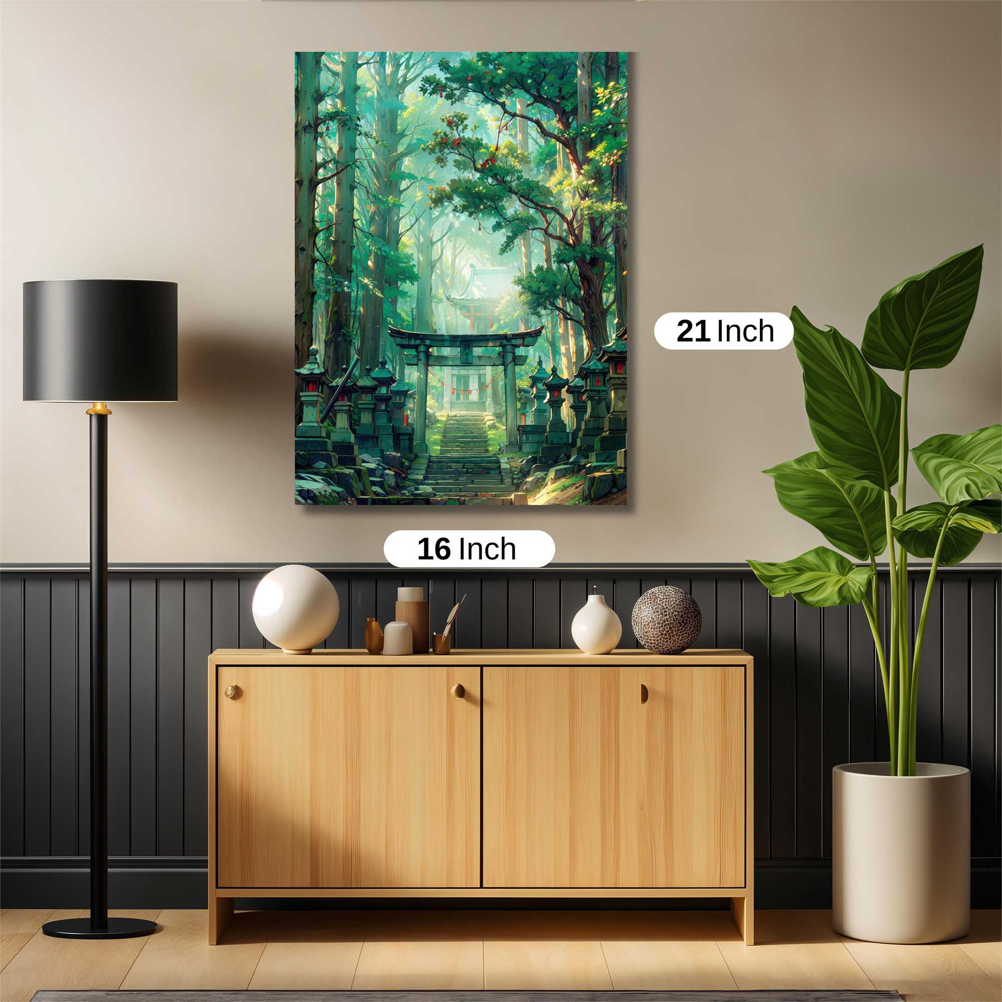 Forest Serenity Safe Wall Magnetic / M