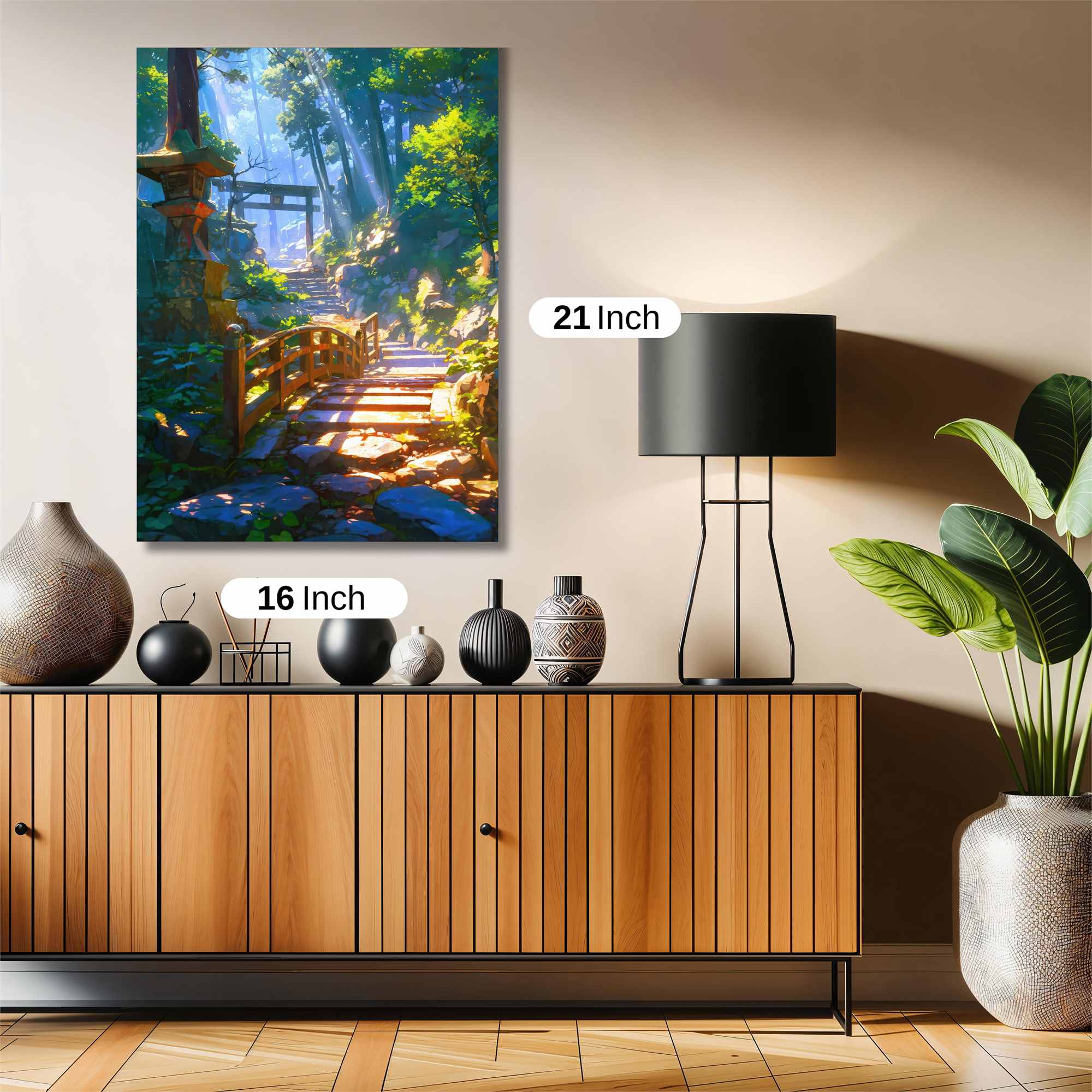 Forest Serenity Safe Wall Magnetic / M